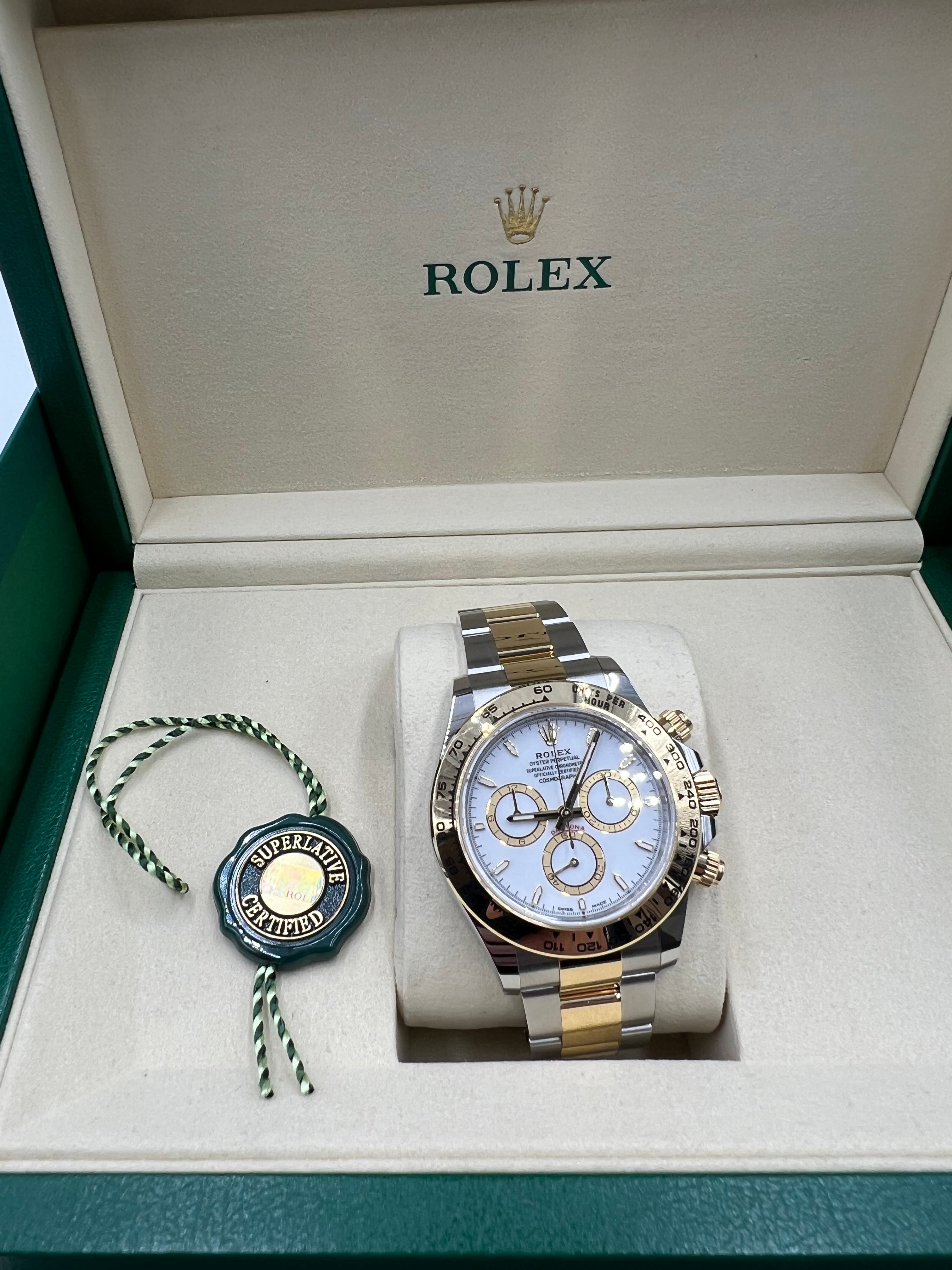 Rolex Daytona Bicolor ungetragen aus 2025