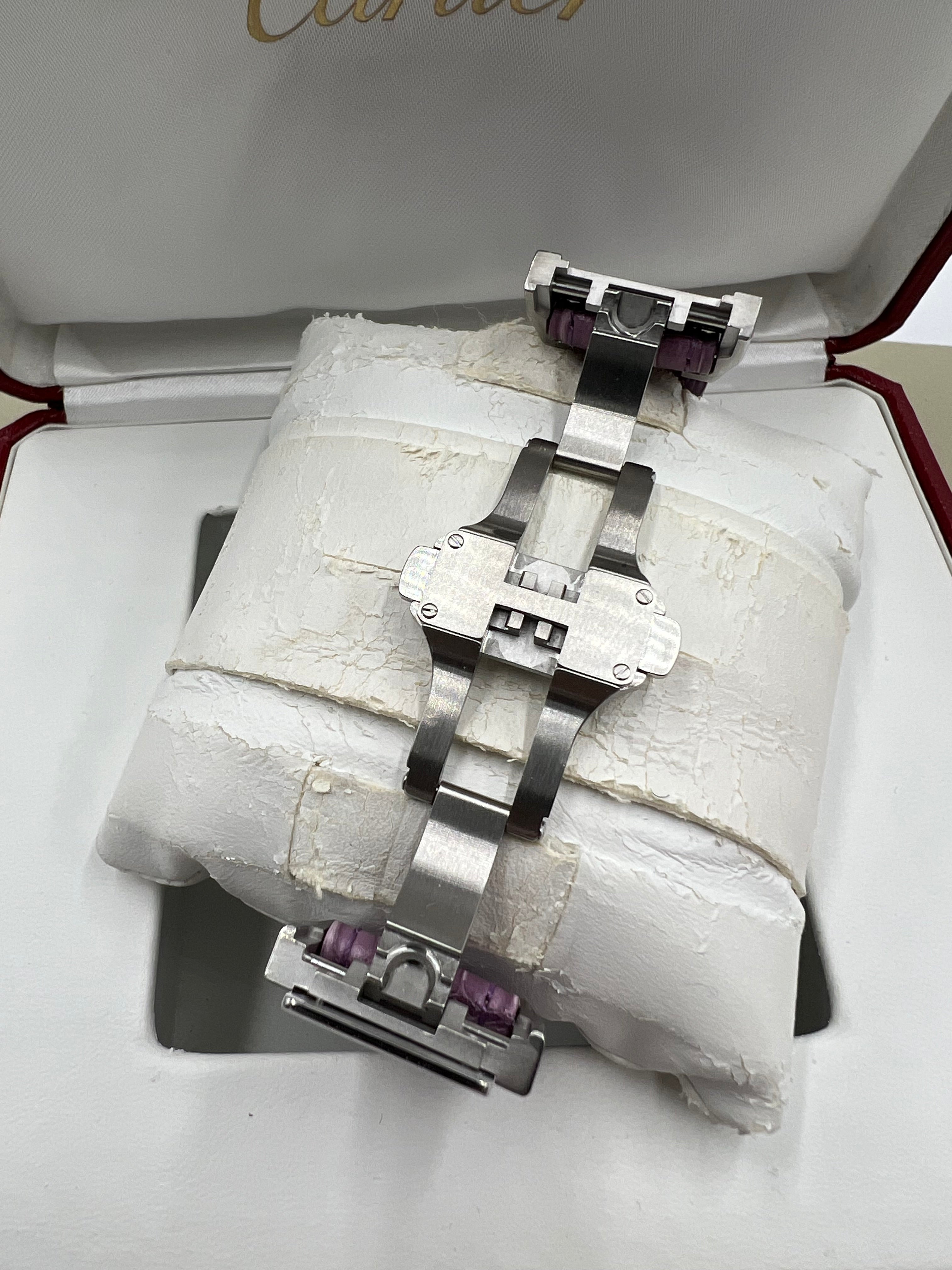 Cartier Santos 100 frisch revidiert Fullset