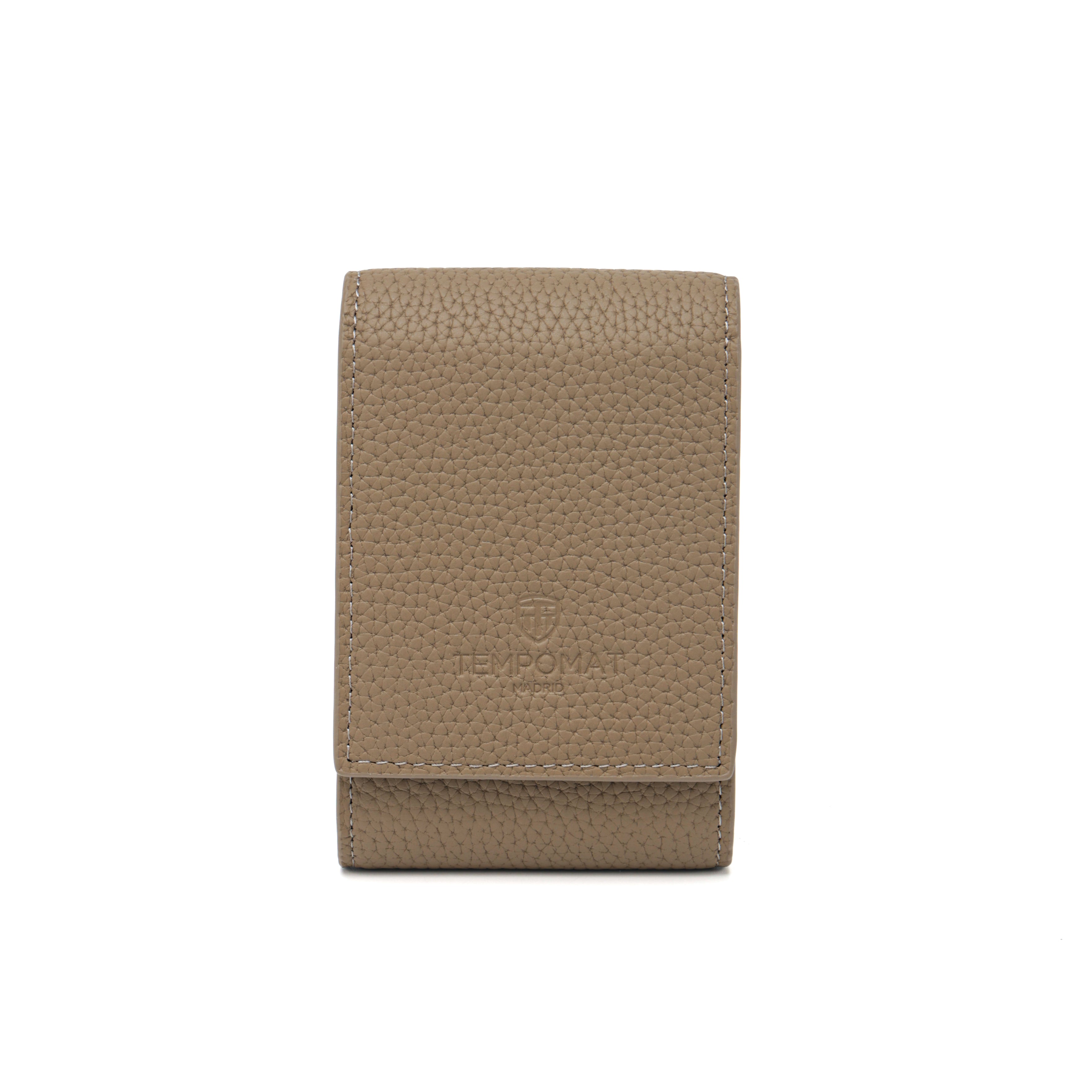 Braune Leder Pouch / Tasche