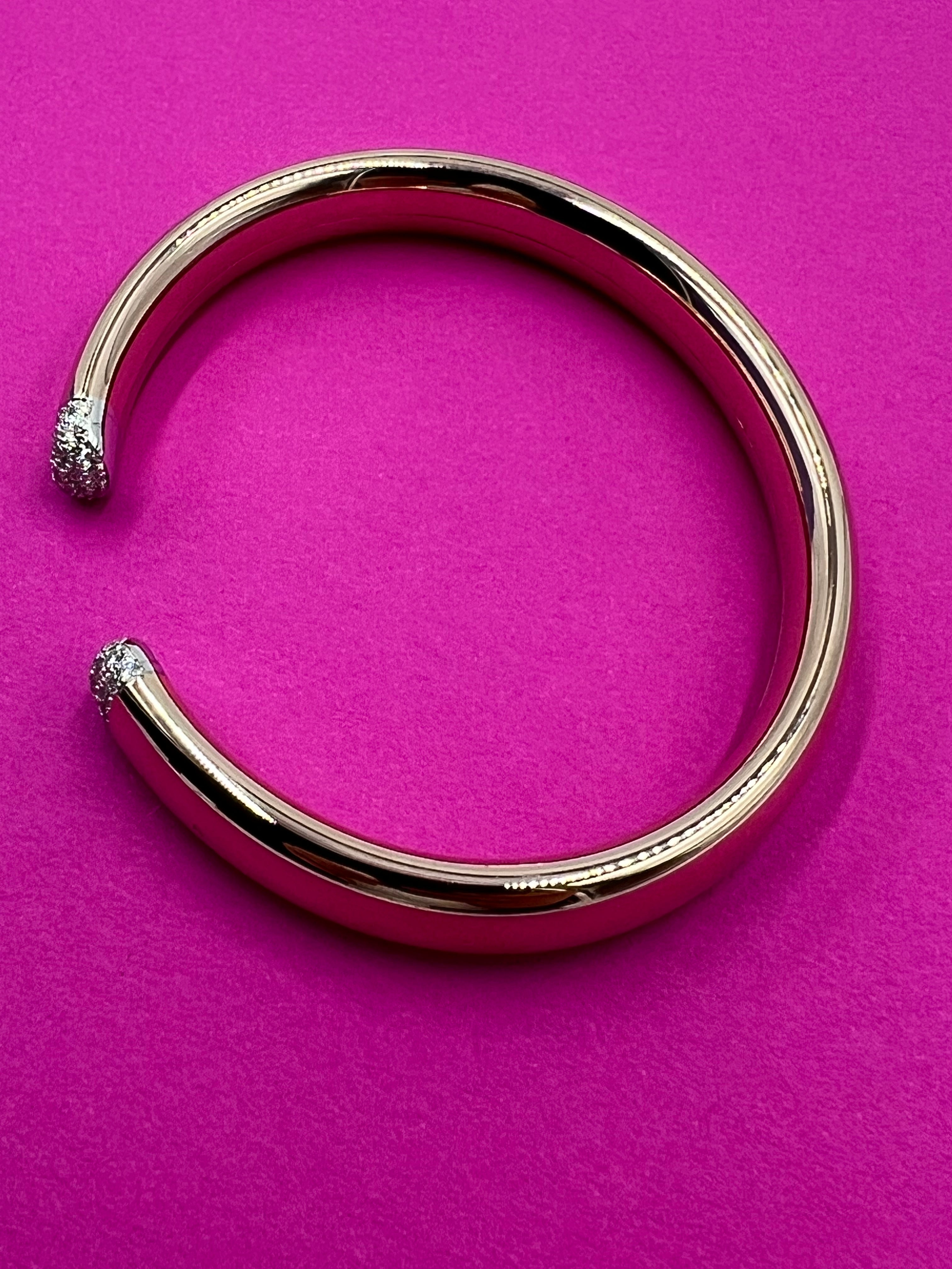 IsabelleFa Armspange Rosegold mit Brillanten