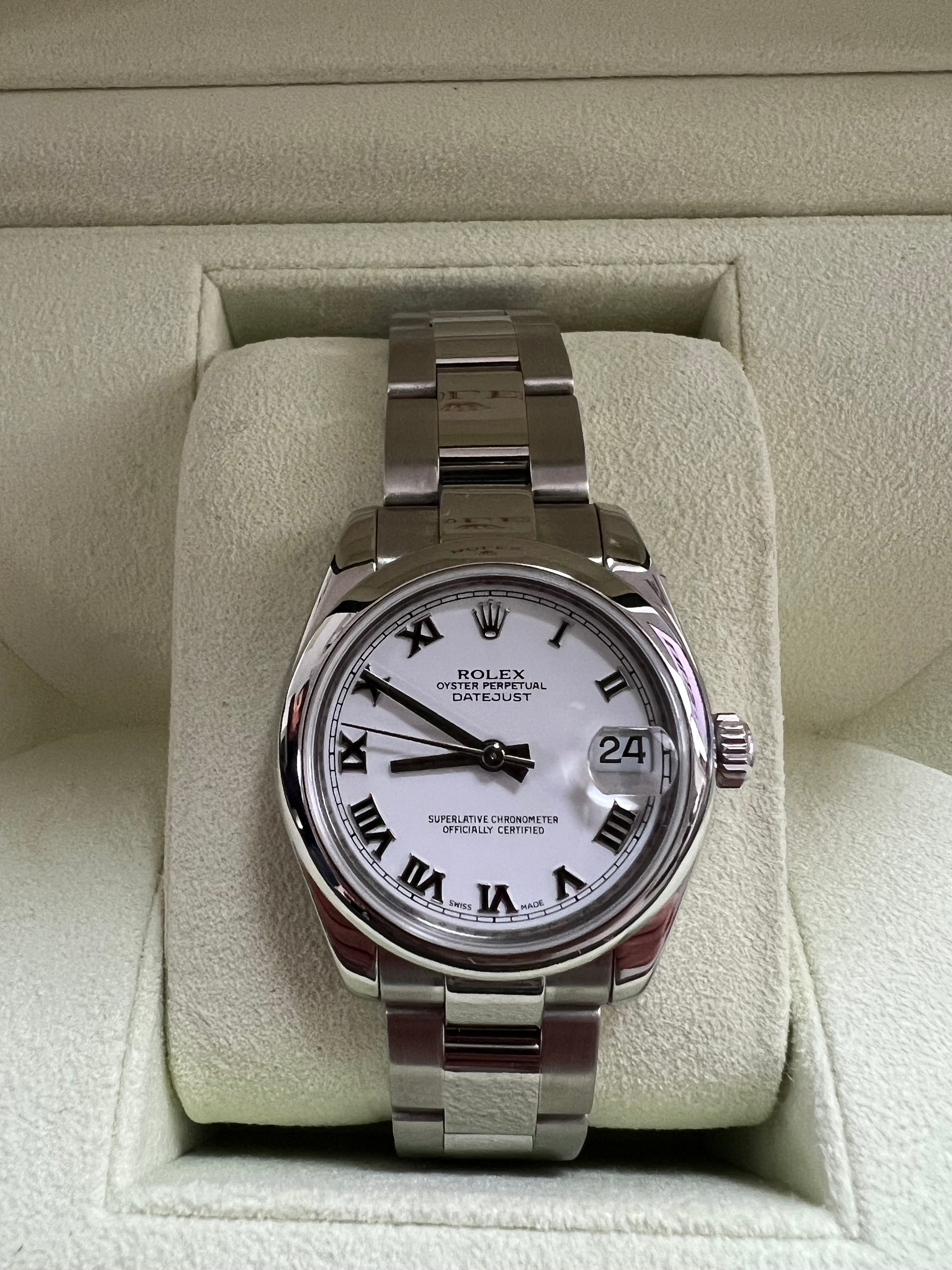 Rolex Datejust 31 mm Fullset top Zustand