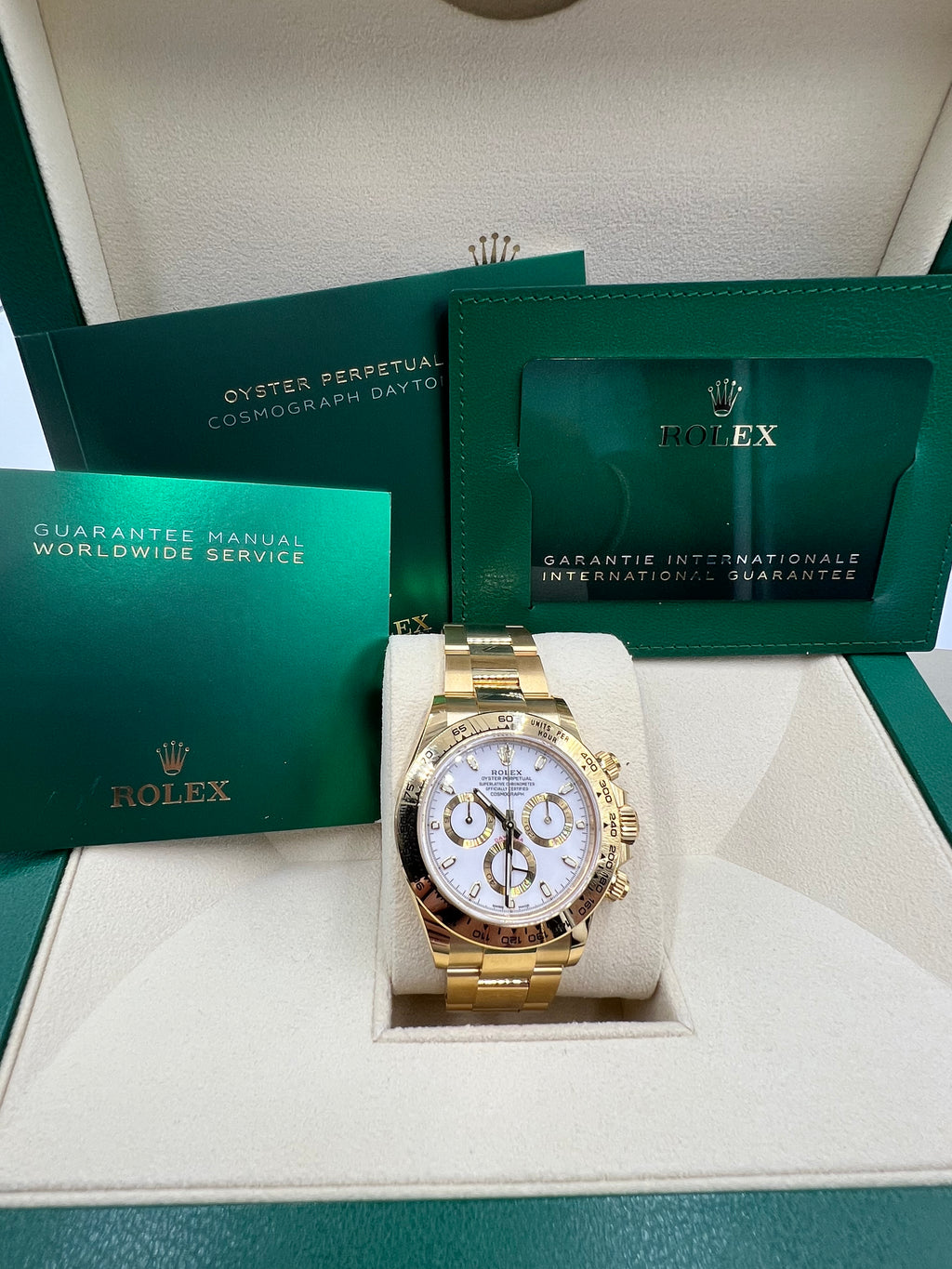 Rolex Daytona Gelbgold
