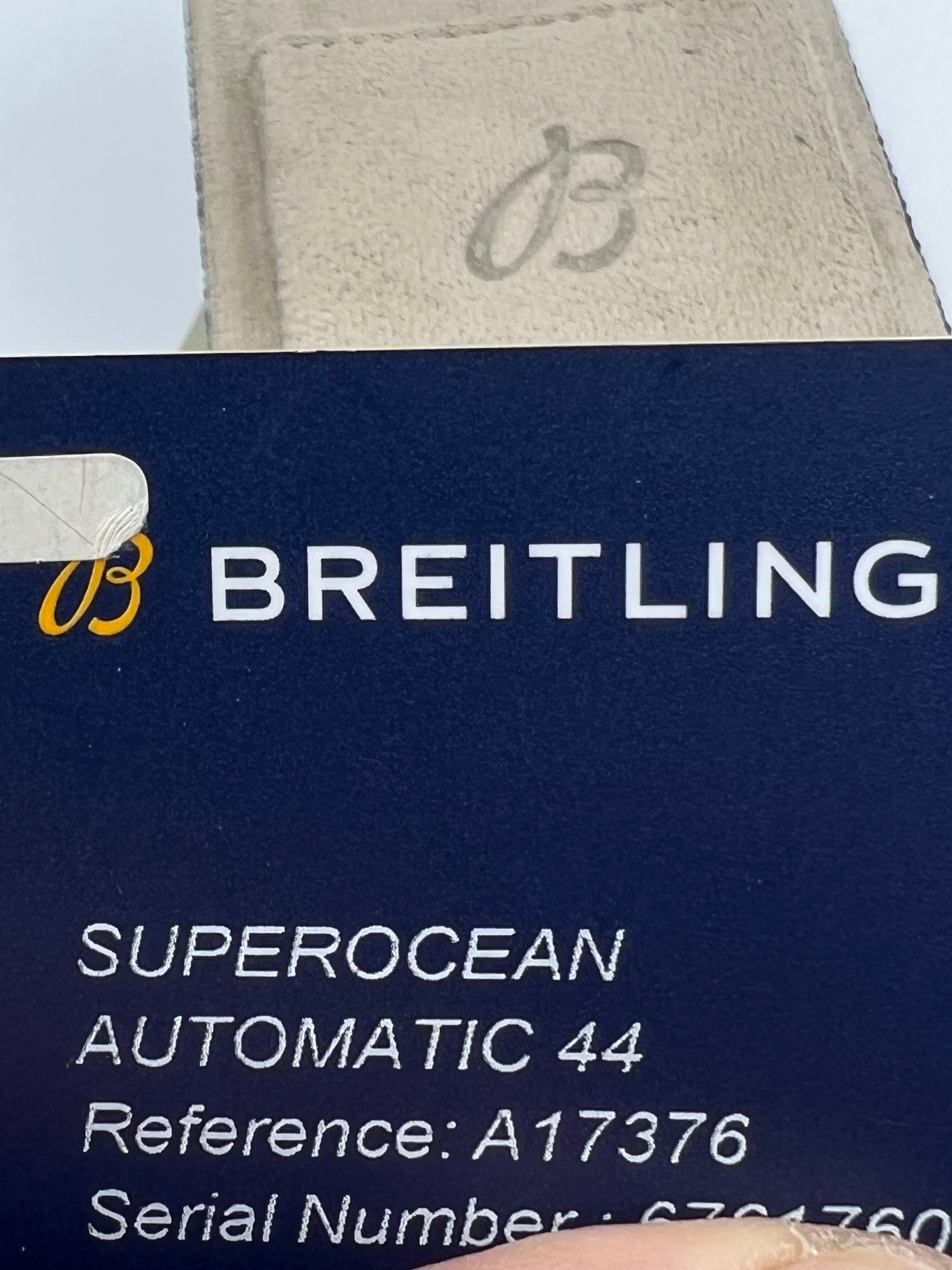 Breitling Superocean 44mm neu