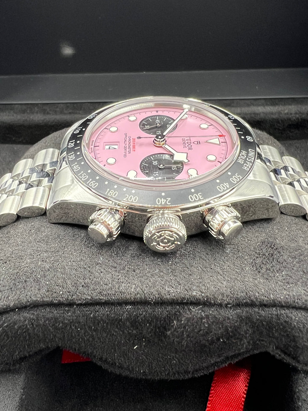 Tudor Pink Chrono neu mit Mehrwertsteuer