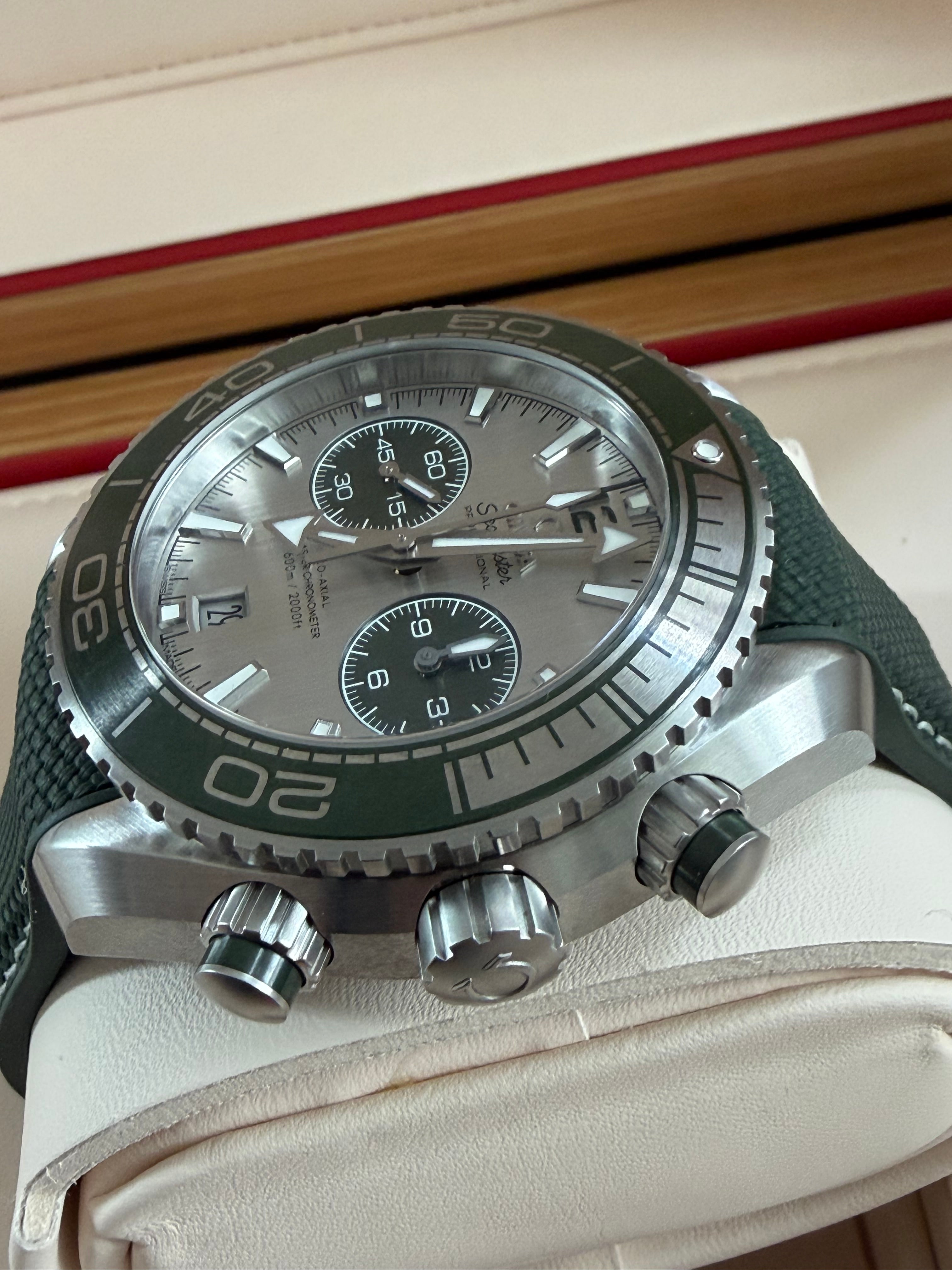 Omega Seamaster Planet Ocean Chronograph ungetragen