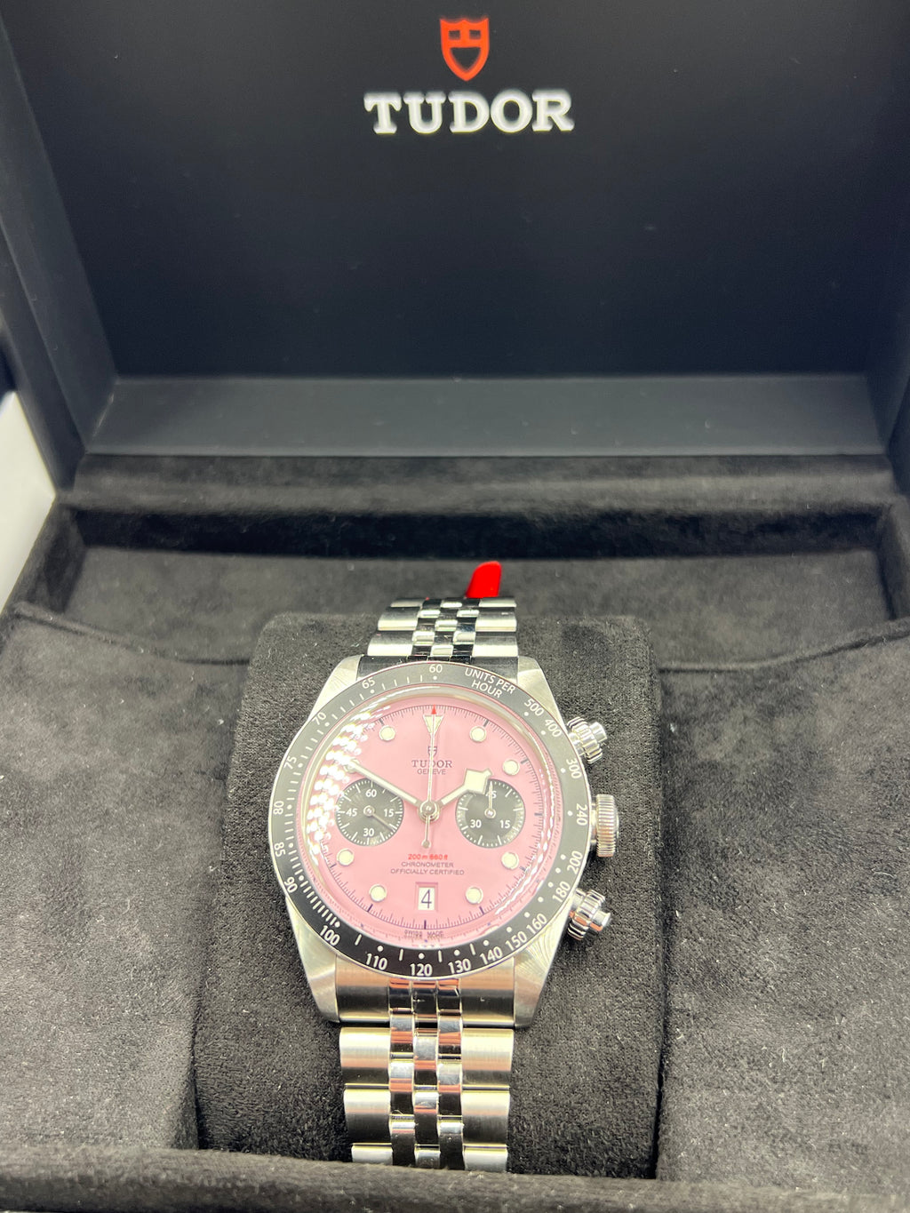 Tudor Pink Chrono neu mit Mehrwertsteuer