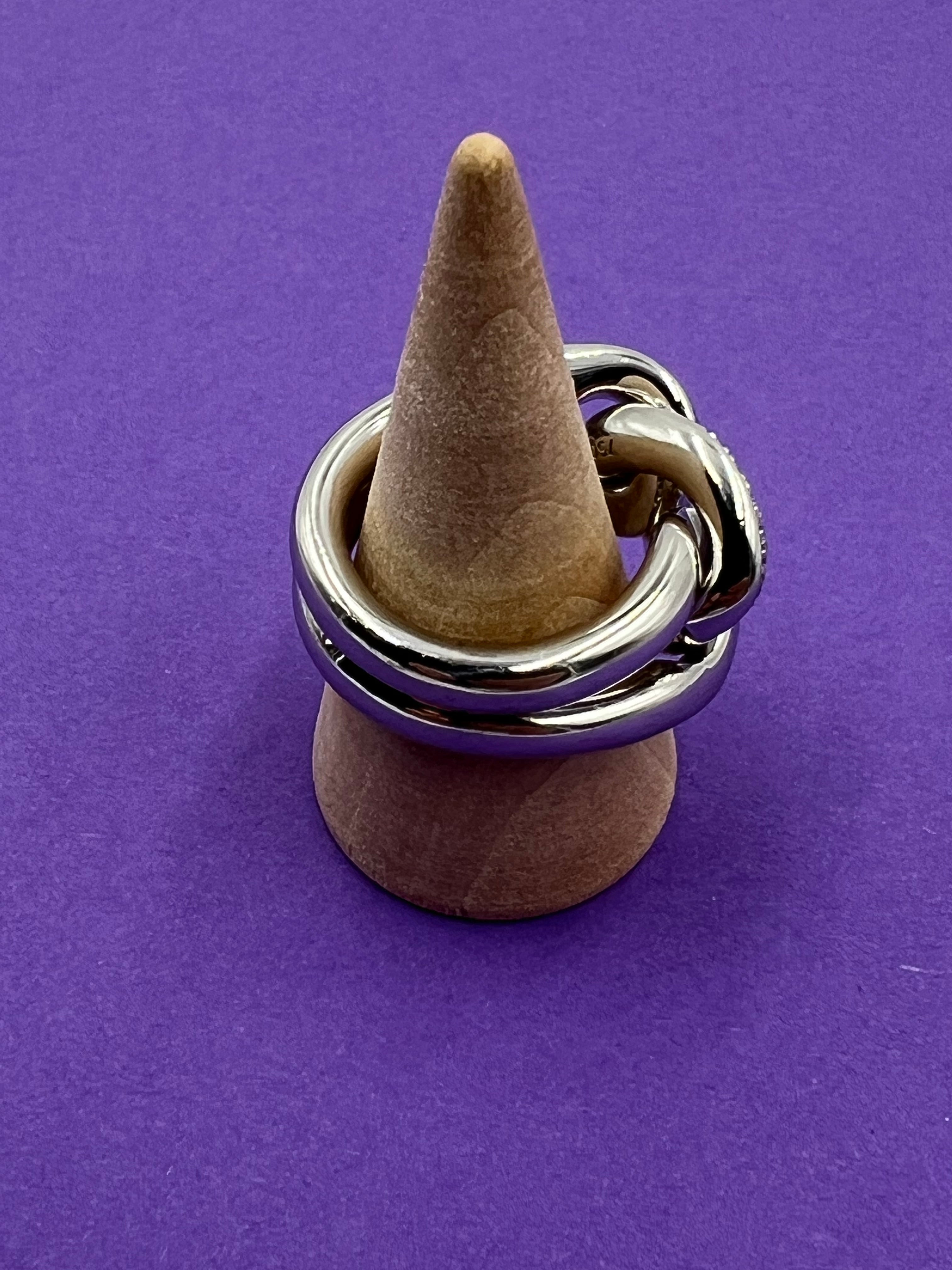 IsabelleFa Ring aus Weißgold Größe 53