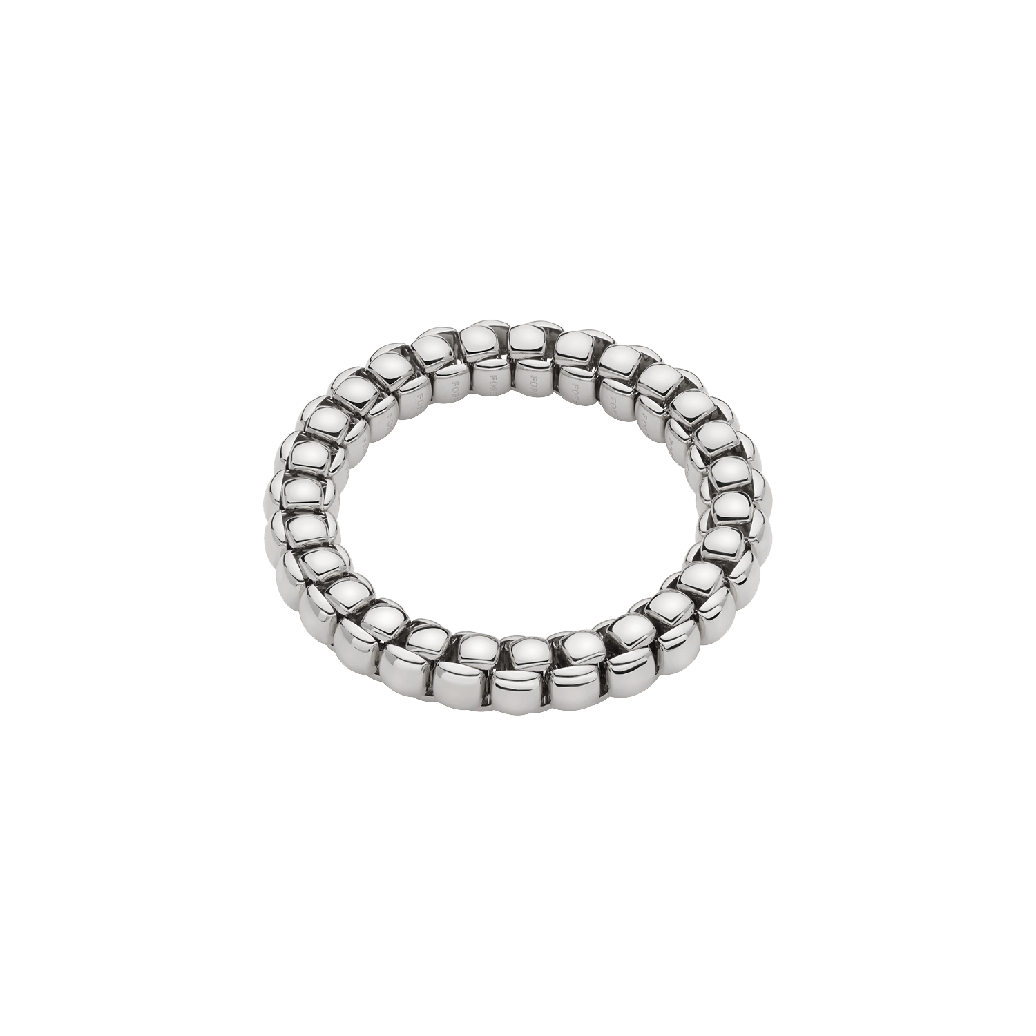 Fope Luna Flex'It Armband Weißgold Größe L