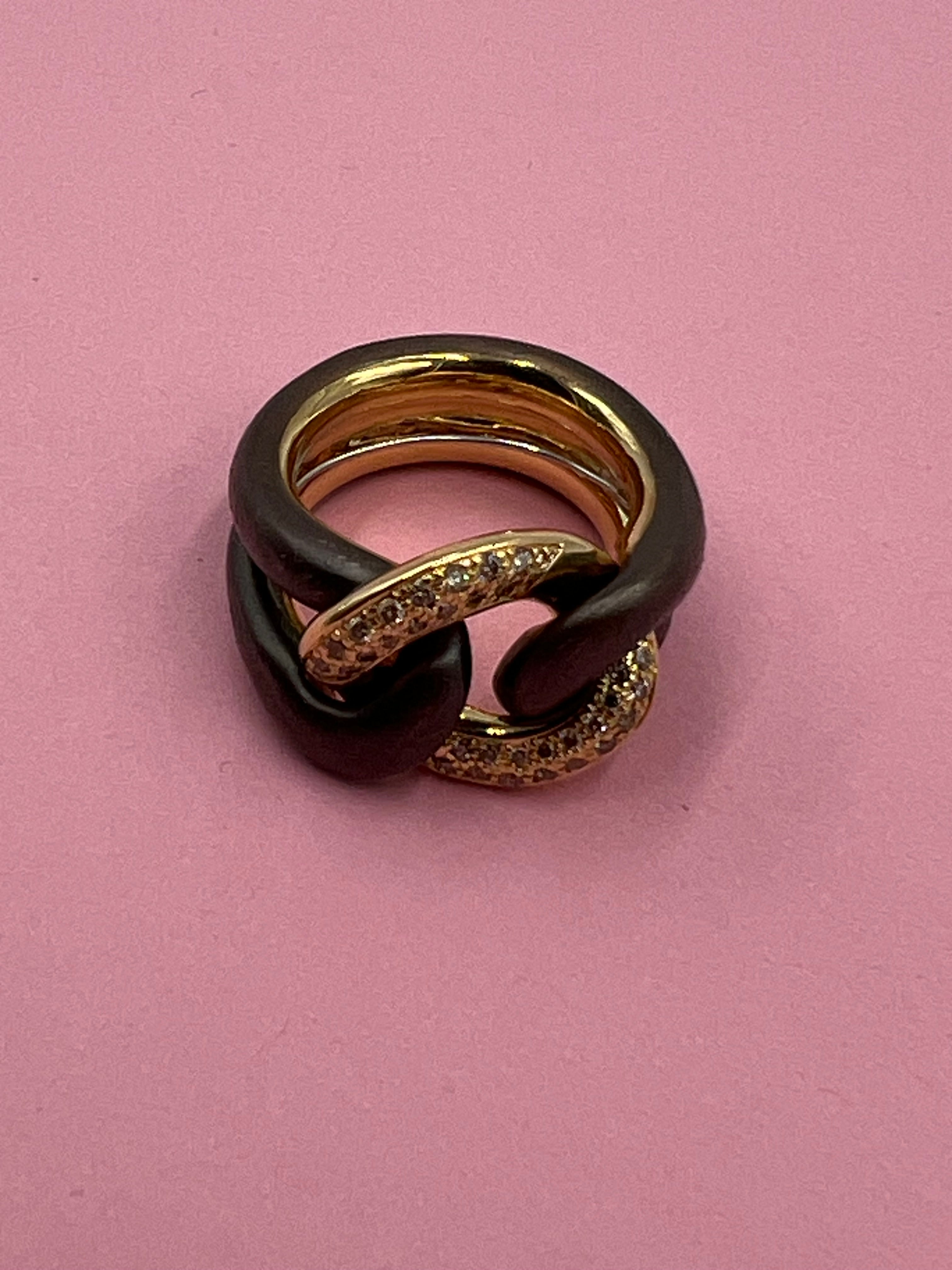 IsabelleFa Ring Bronze Größe 52