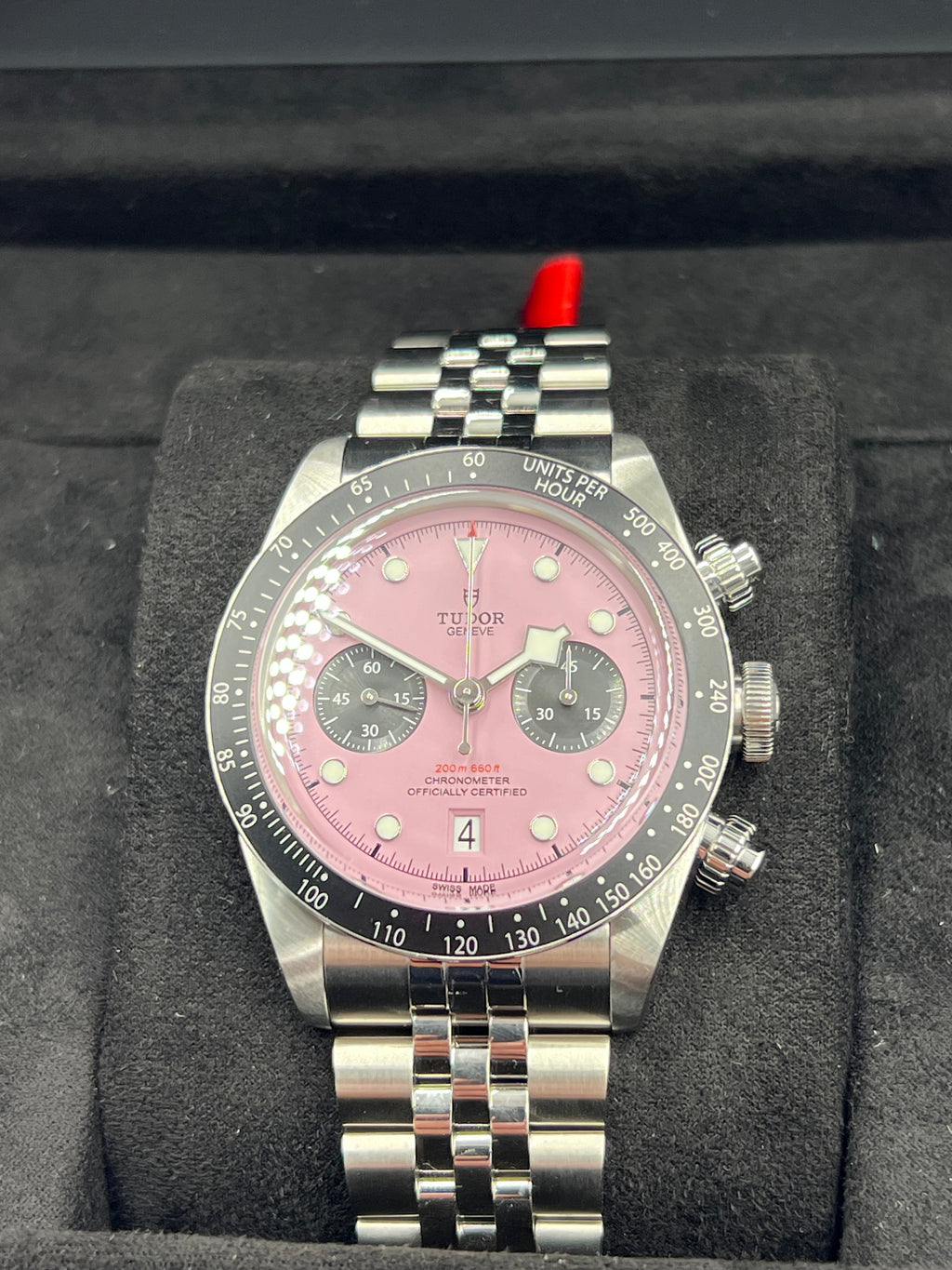 Tudor Pink Chrono neu mit Mehrwertsteuer