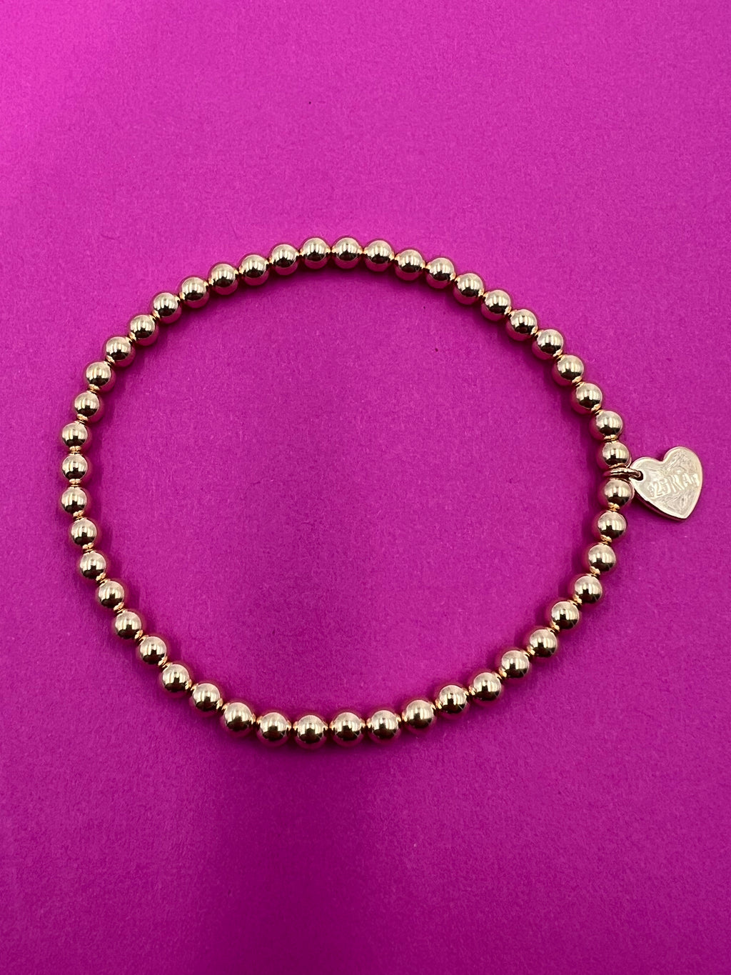 Kugelarmband 925/- Rosegold Plattiert