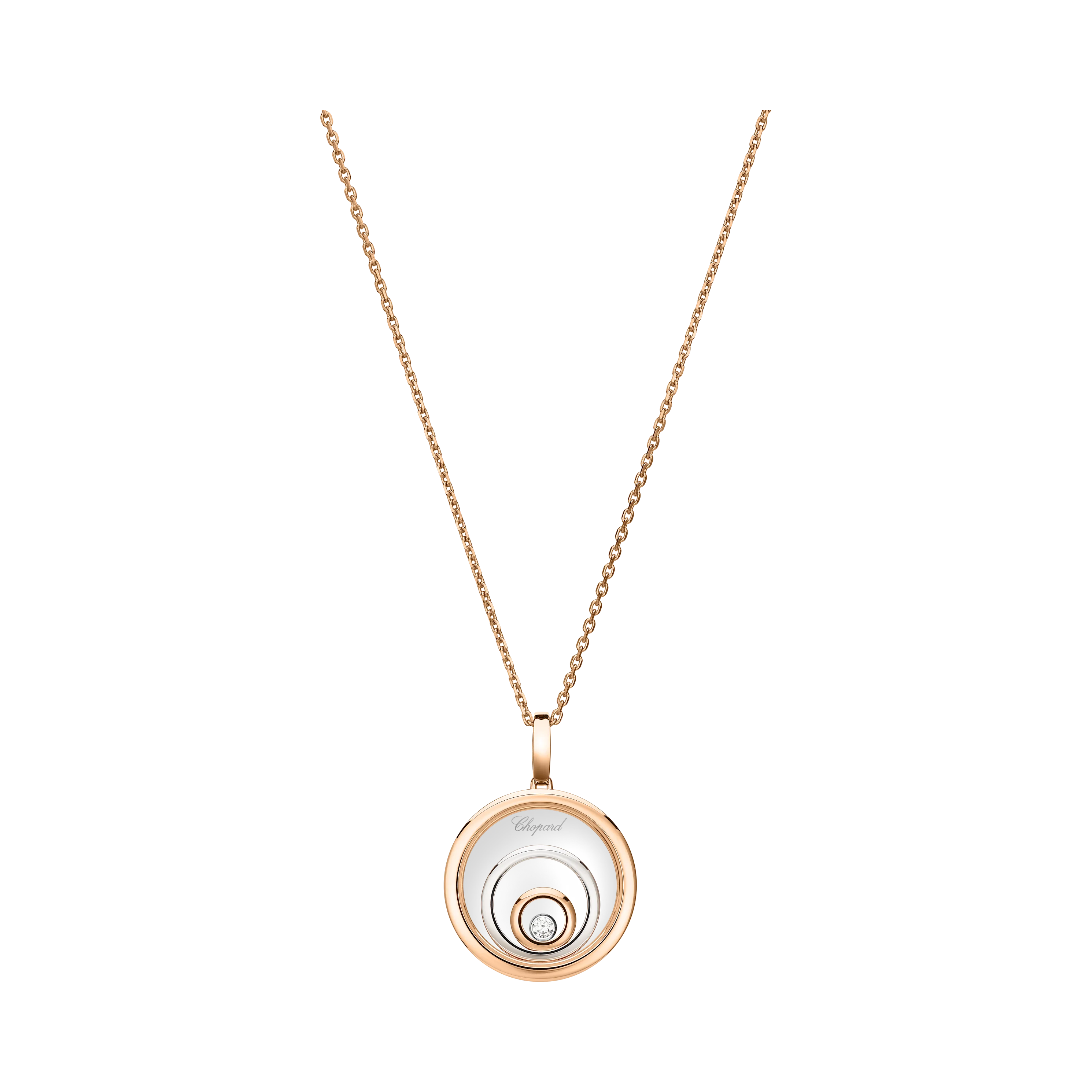 Chopard Happy Spirit Halskette 42cm Rosegold 750/-