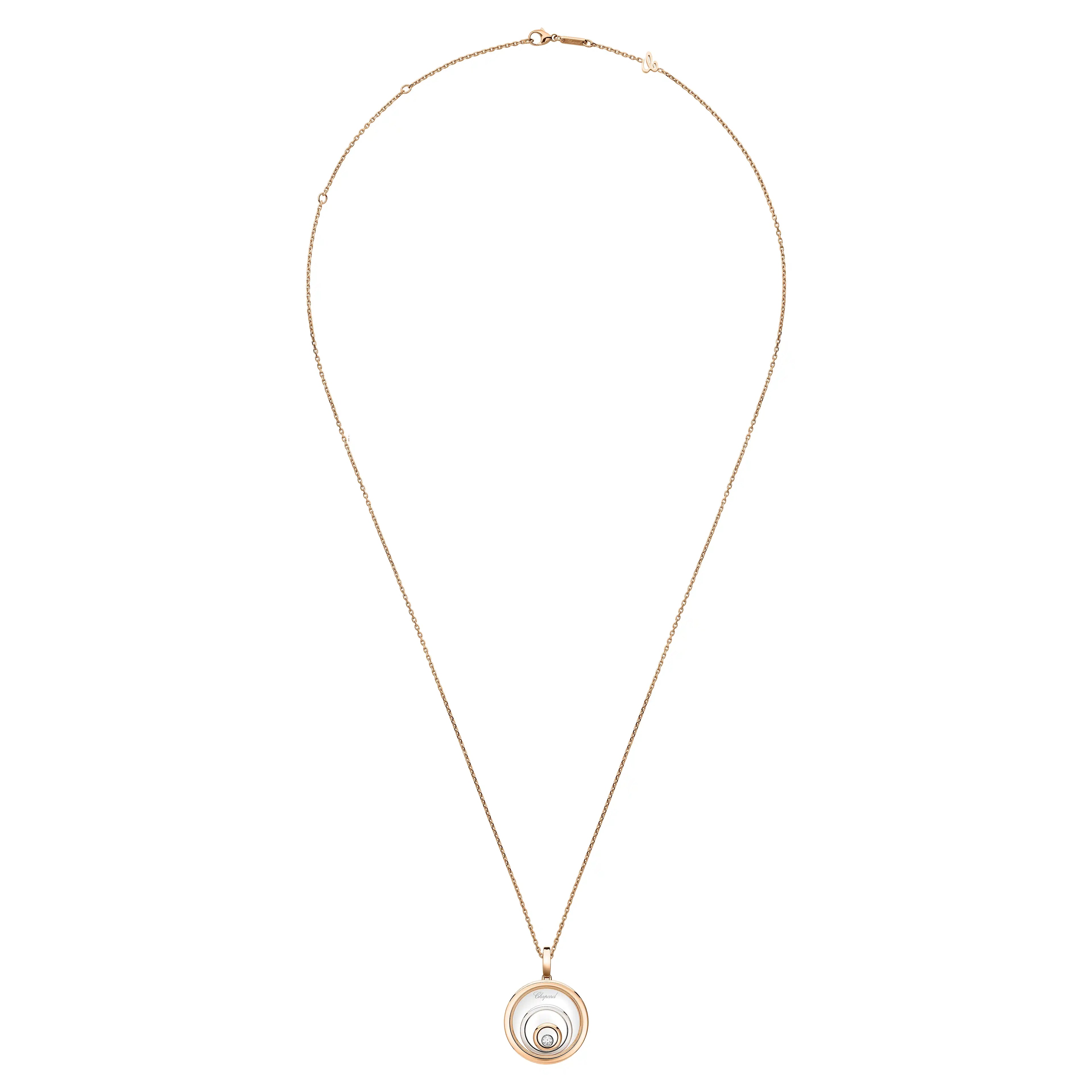 Chopard Happy Spirit Halskette 42cm Rosegold 750/-