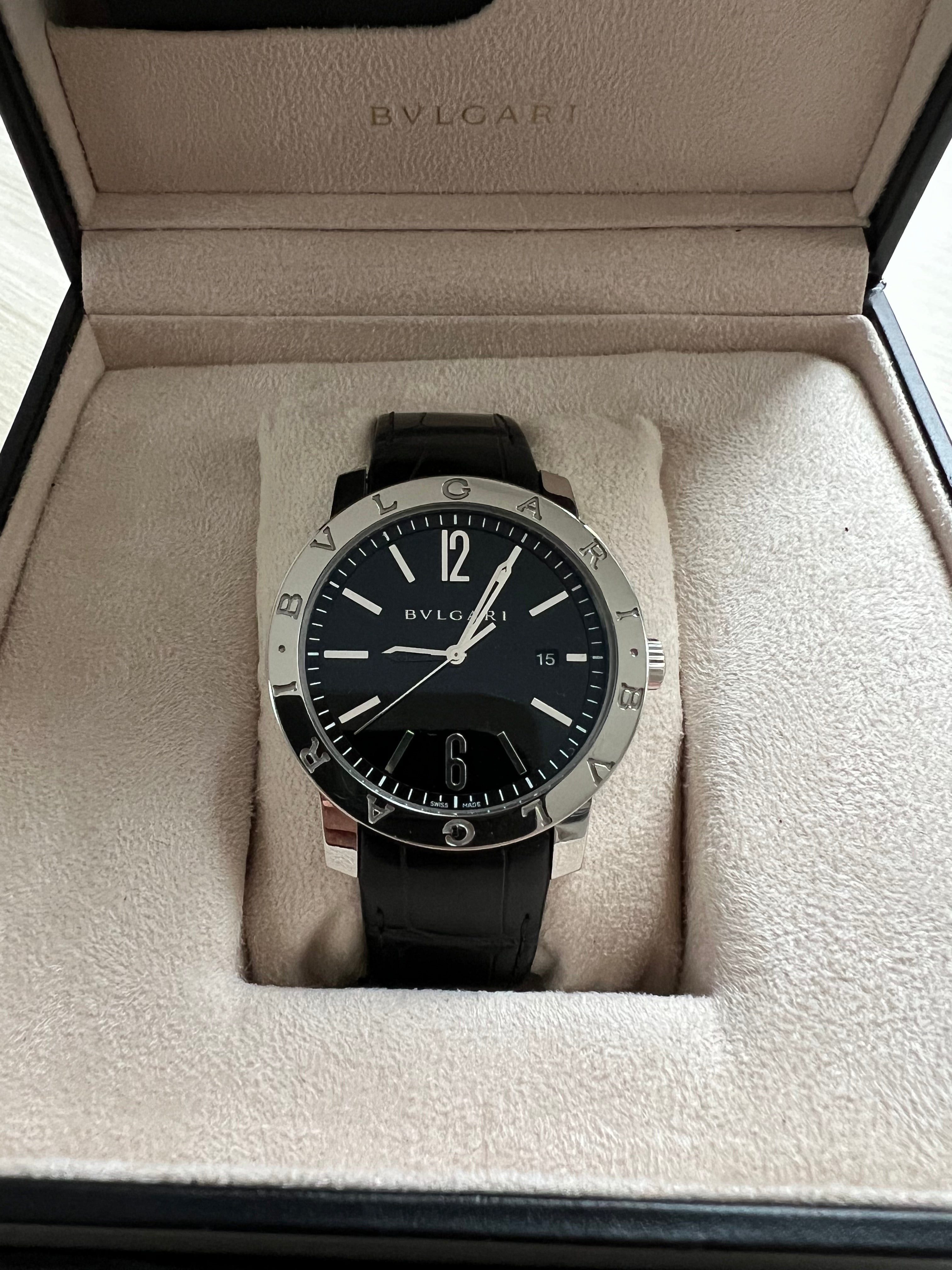 Bulgari Uhr neu mit Mehrwertsteuer