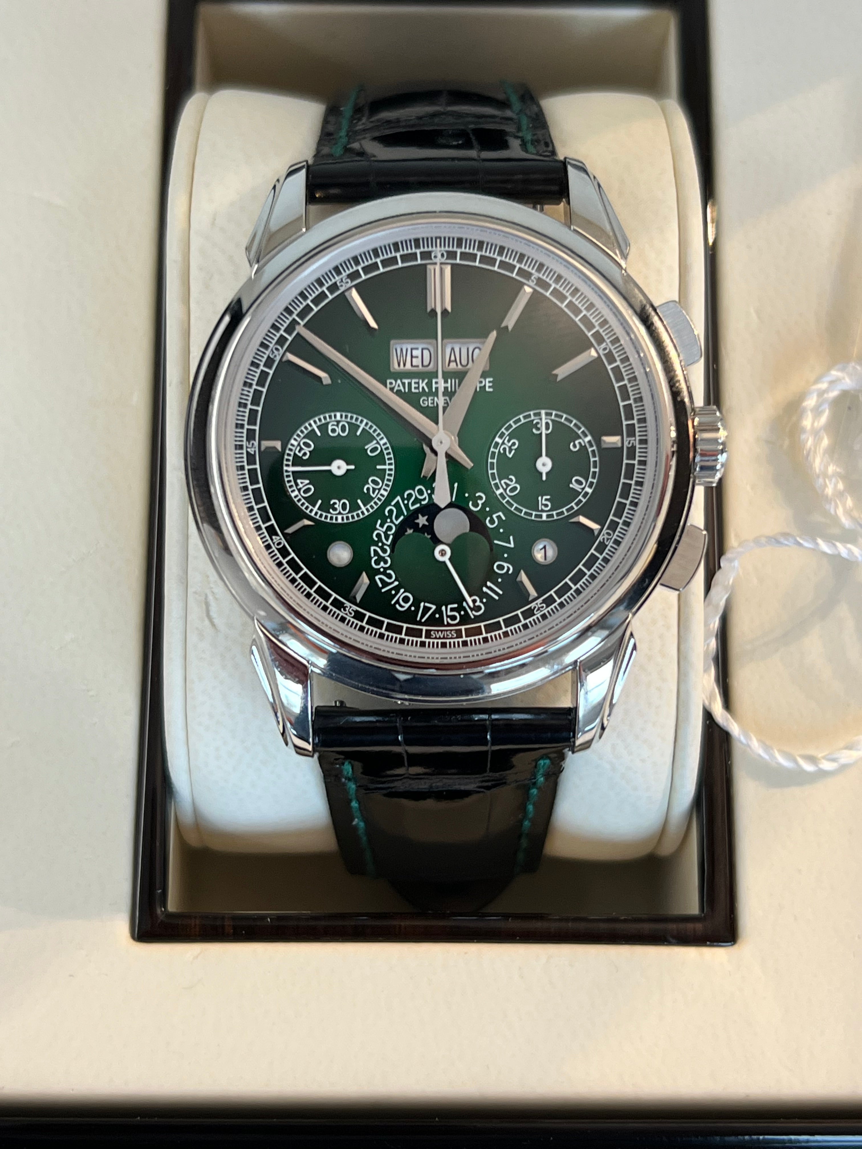 Patek Philippe Perpetual Calender Chronograph Platinum Neu 2022 LC 100