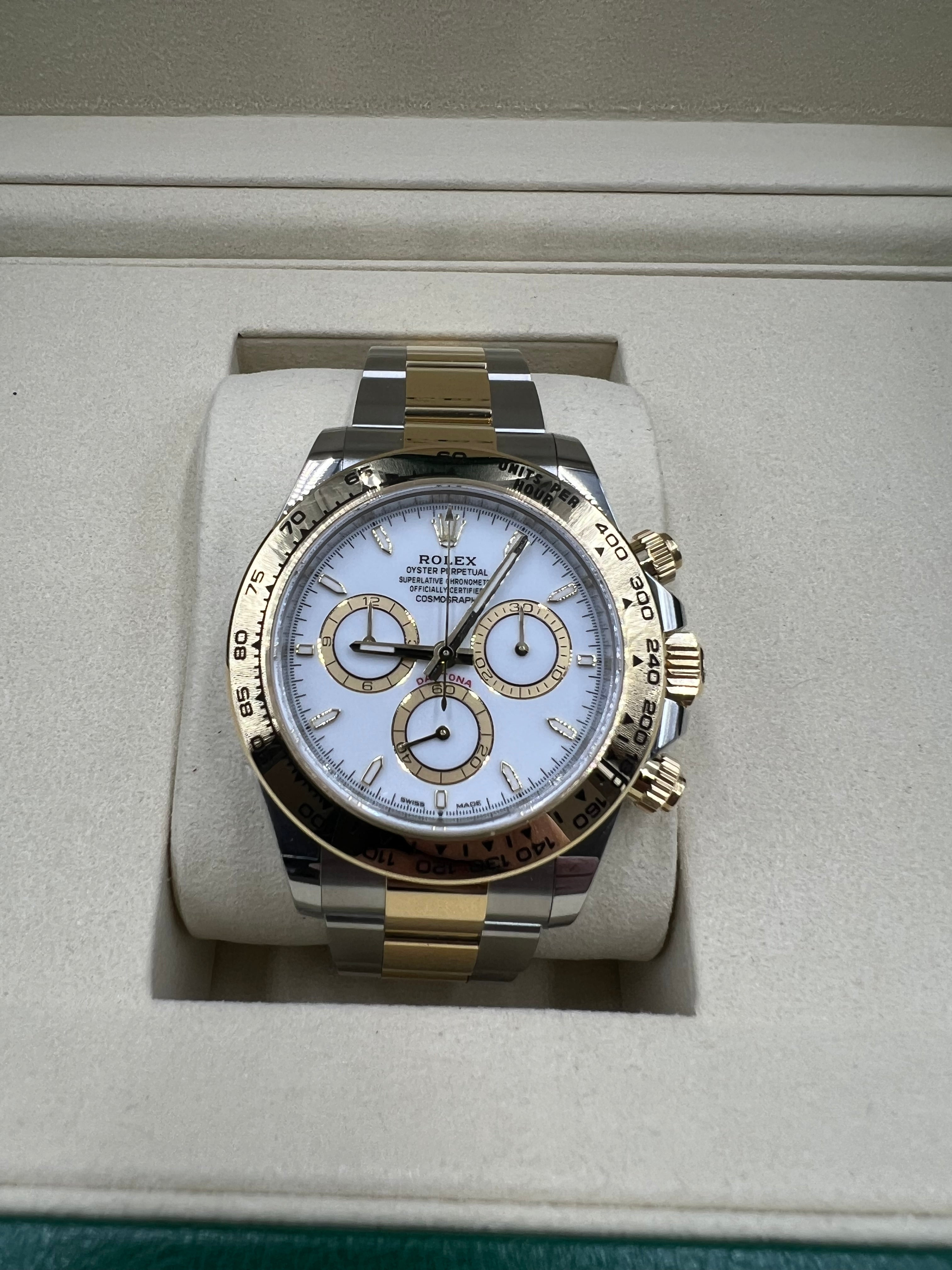 Rolex Daytona Bicolor ungetragen aus 2025