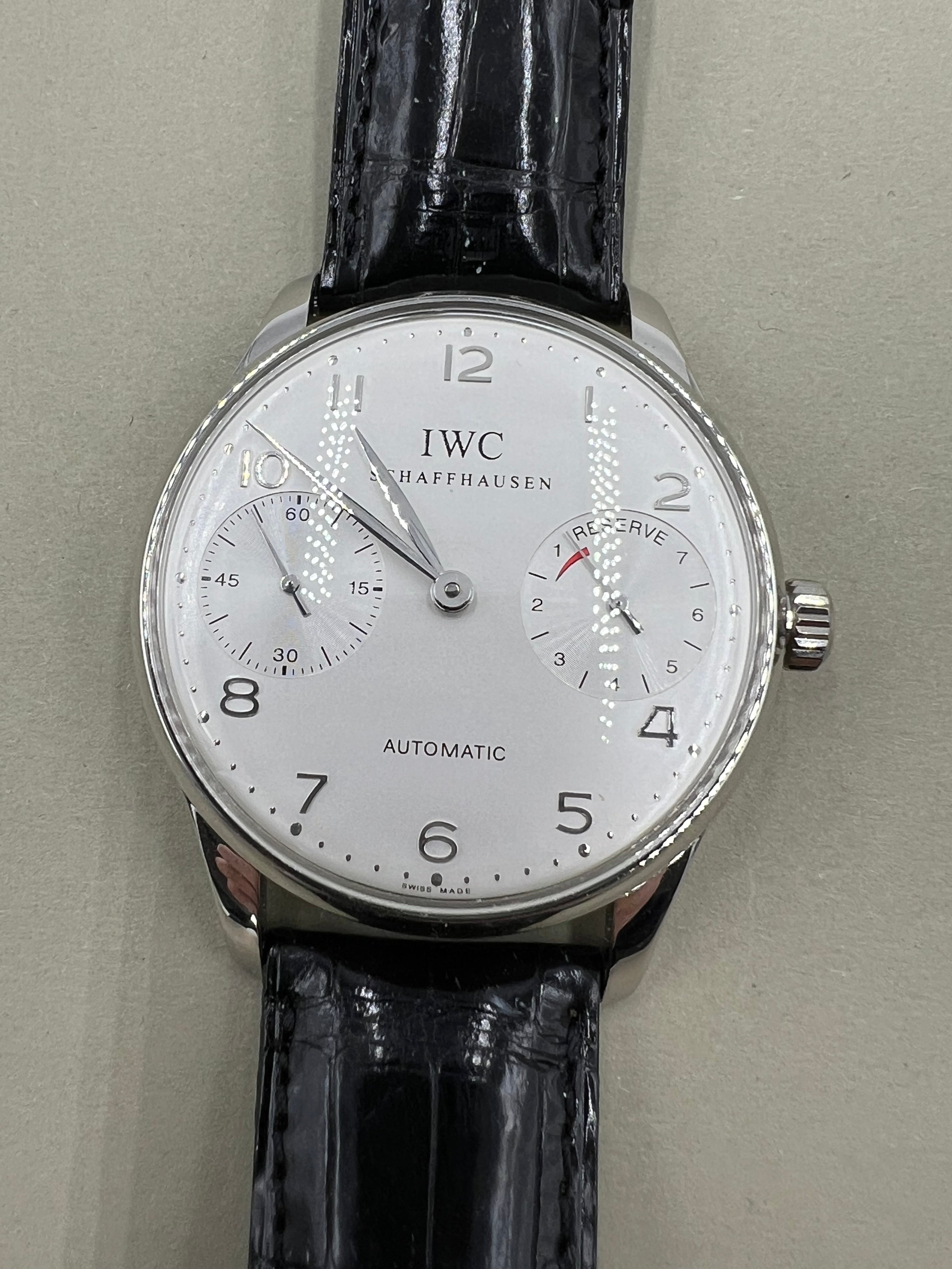 IWC Portugieser Platin 7 Days