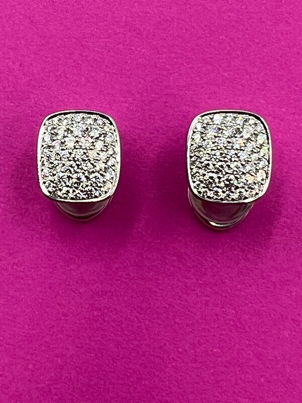 Ohrclips Scheffel aus Platin