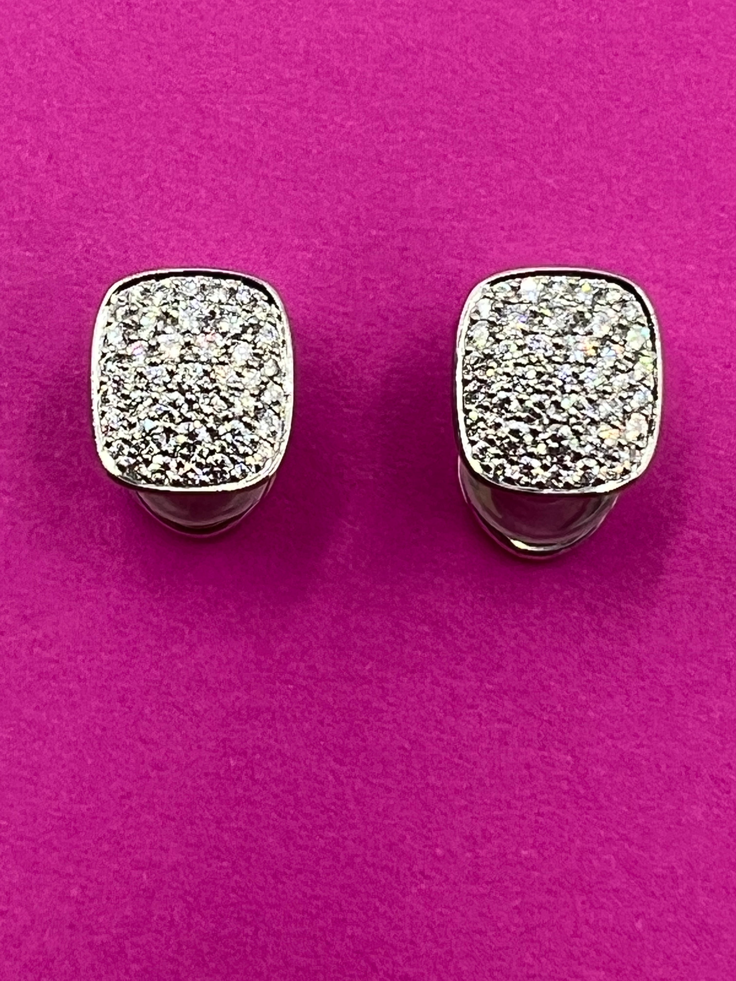 Ohrclips Scheffel aus Platin