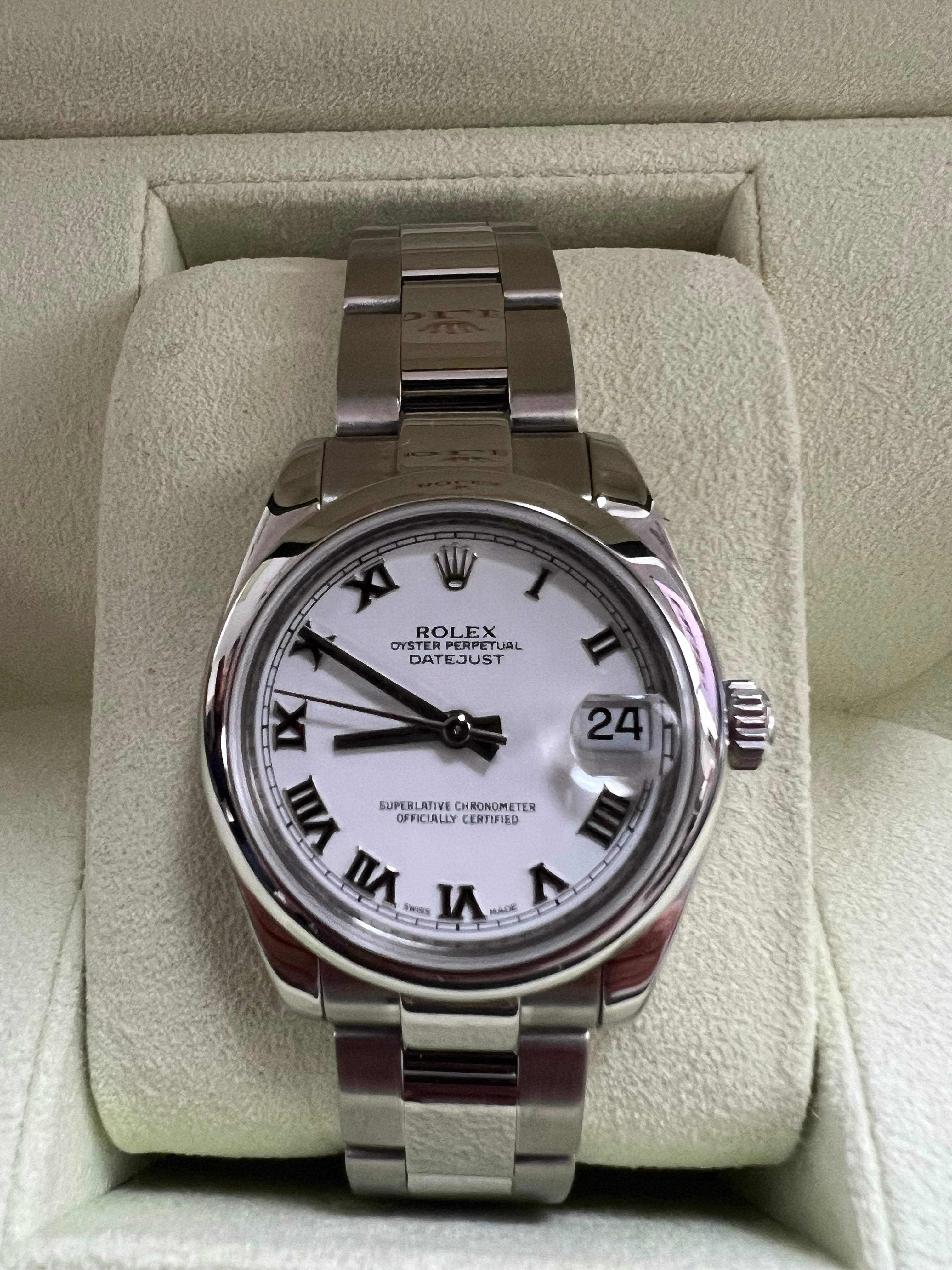 Rolex Datejust 31 mm Fullset top Zustand