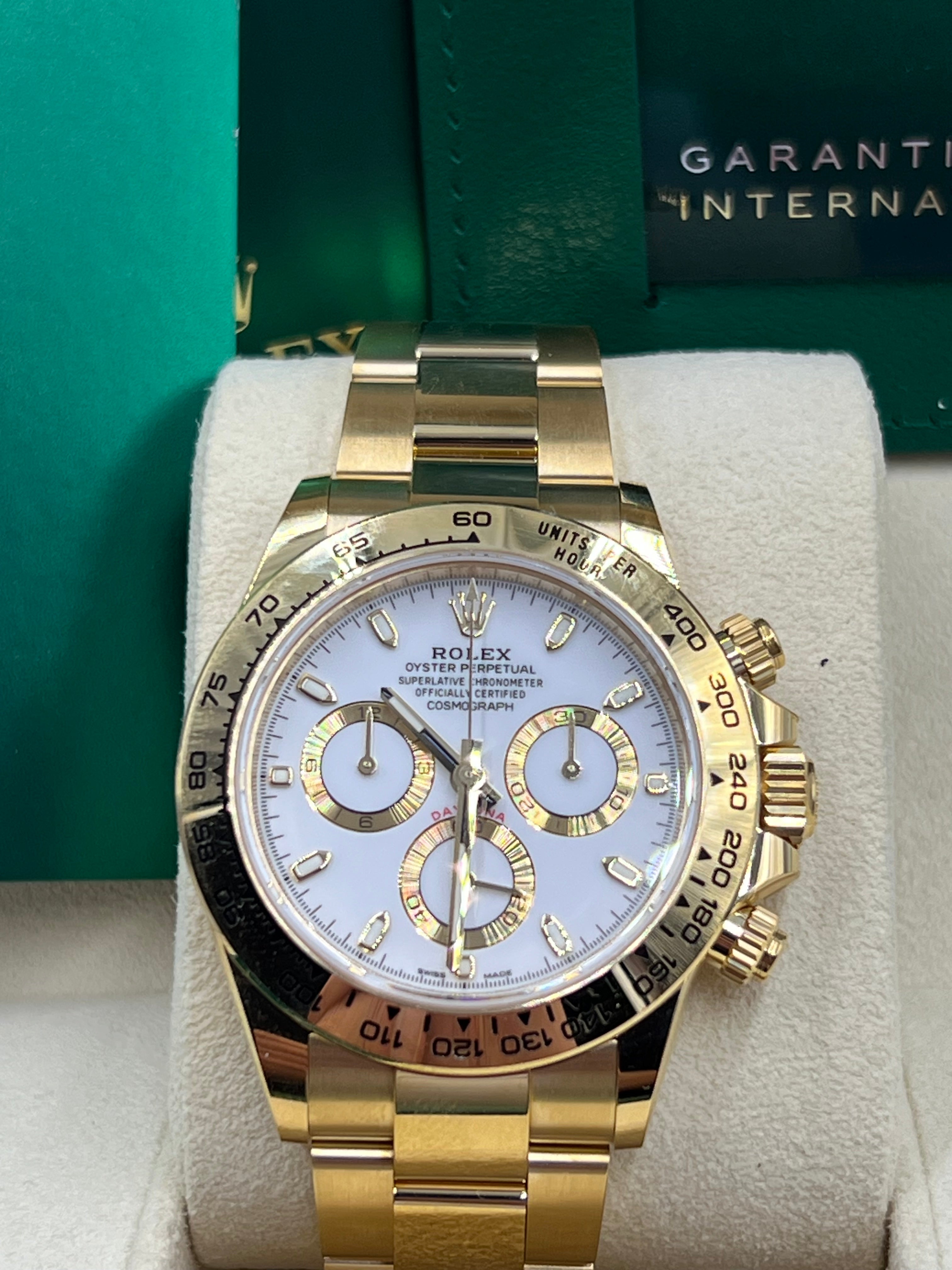 Rolex Daytona Gelbgold