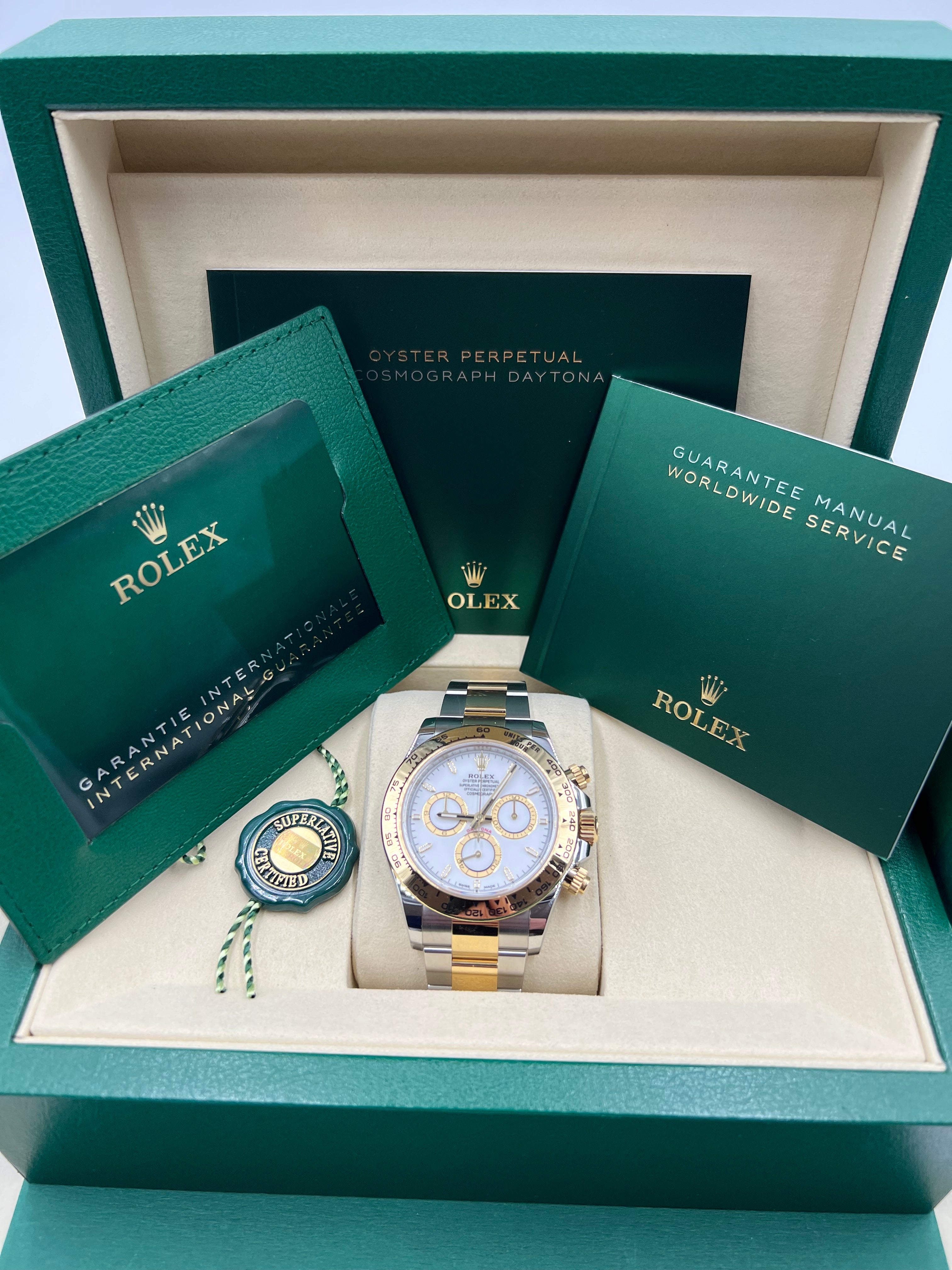 Rolex Daytona Bicolor ungetragen aus 2025