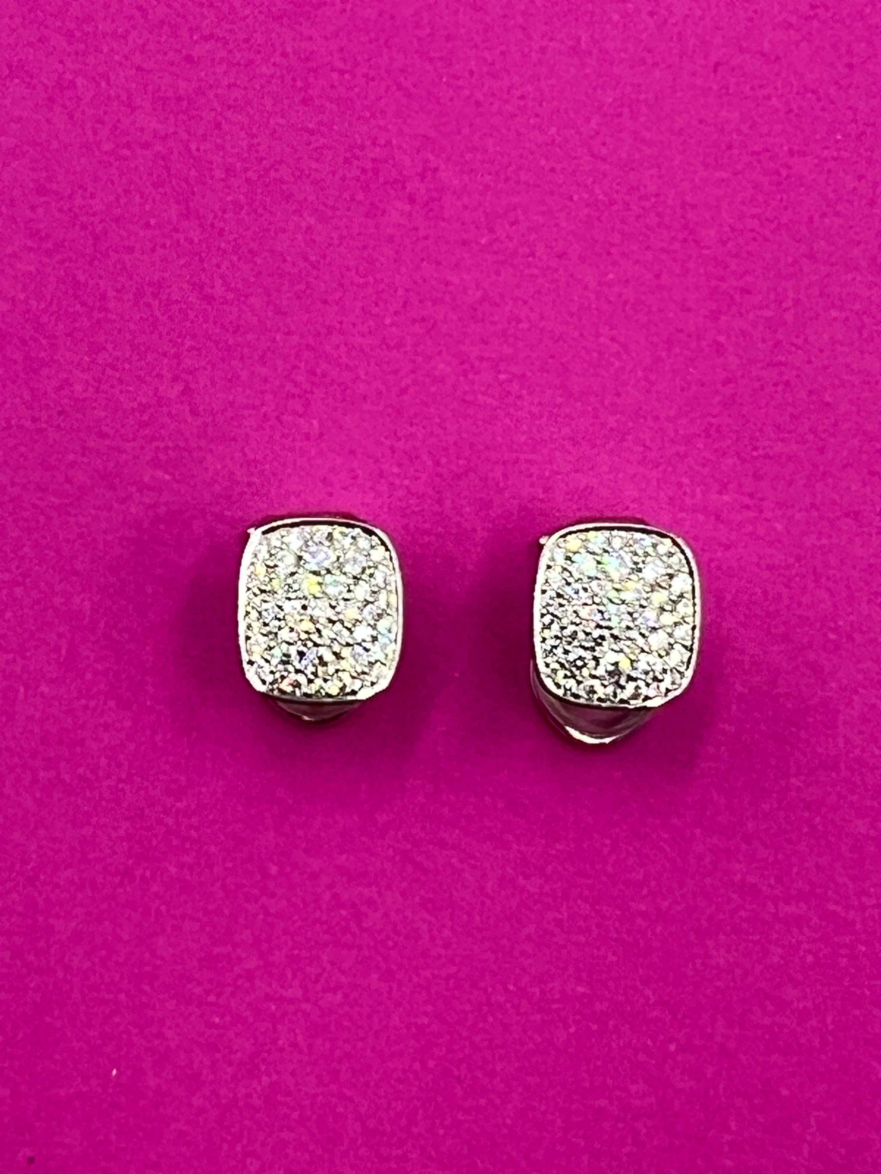 Ohrclips Scheffel aus Platin