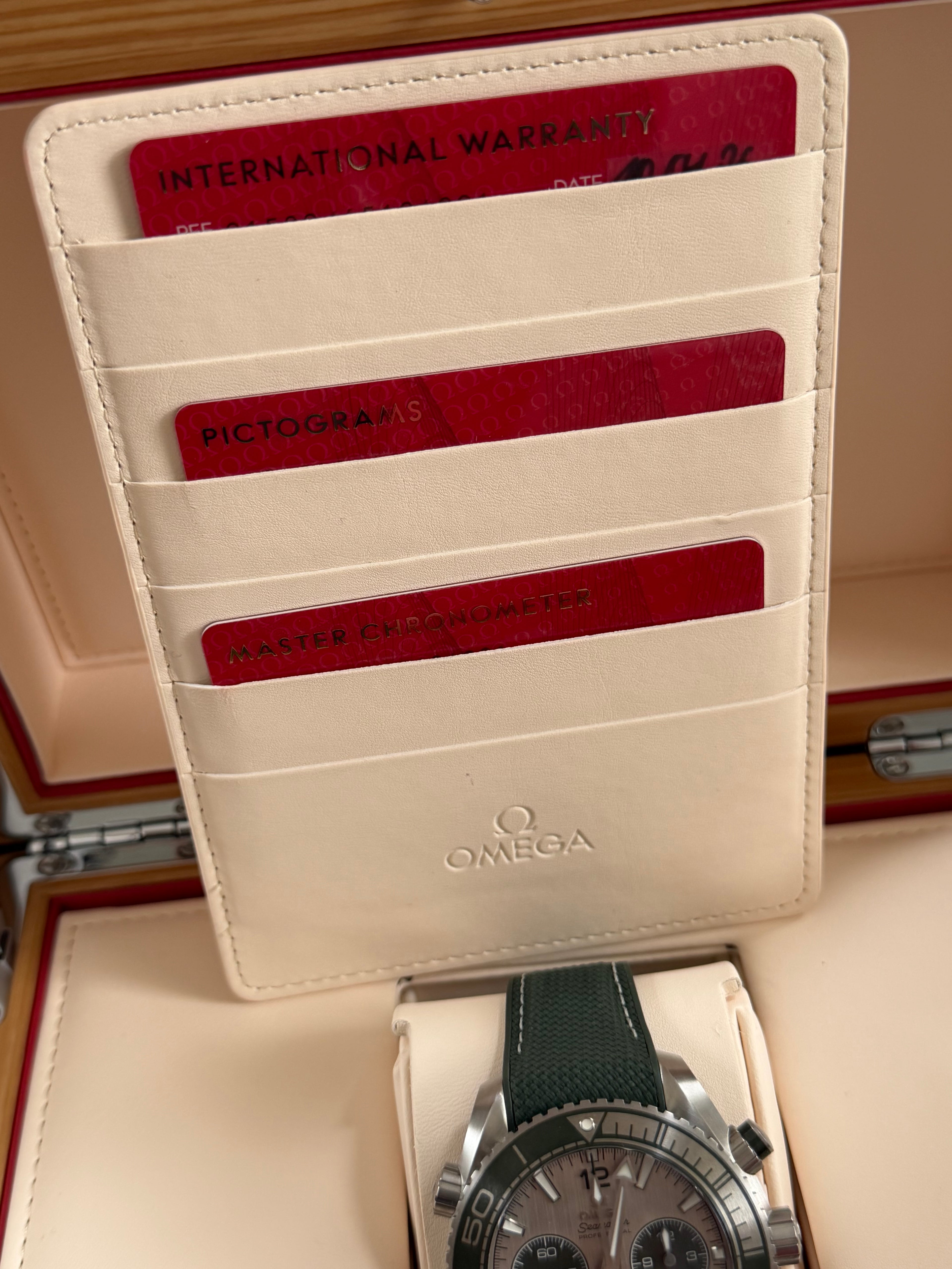 Omega Seamaster Planet Ocean Chronograph ungetragen