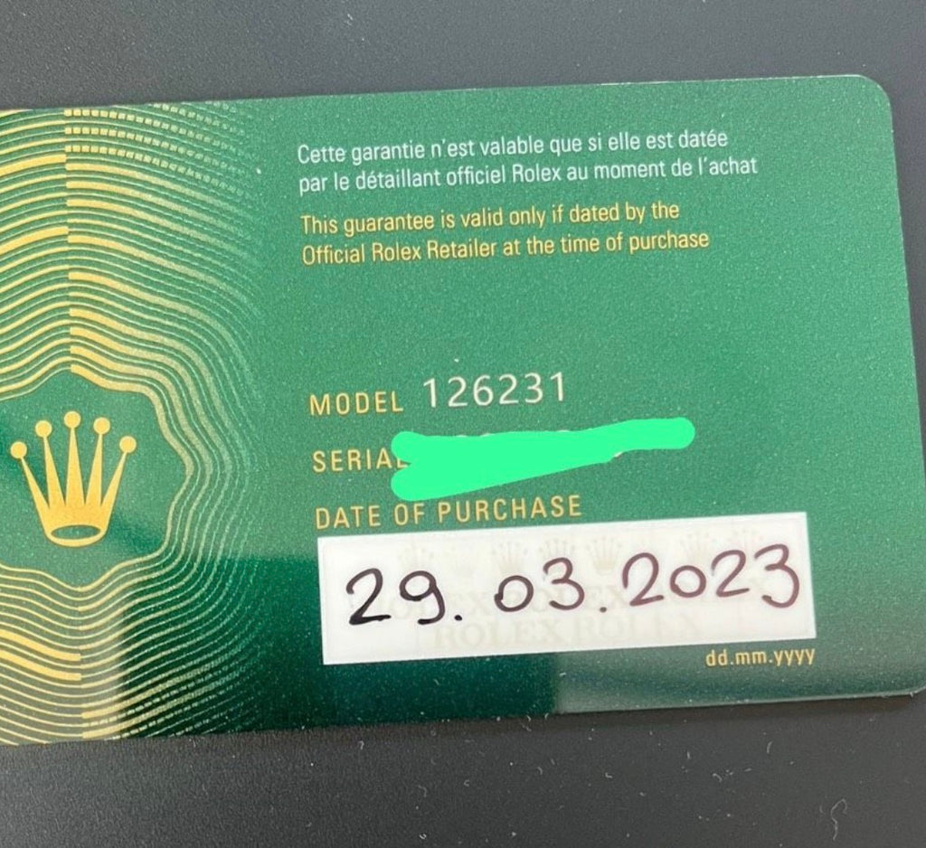 Rolex Datejust 36mm MOP Dial ungetragen