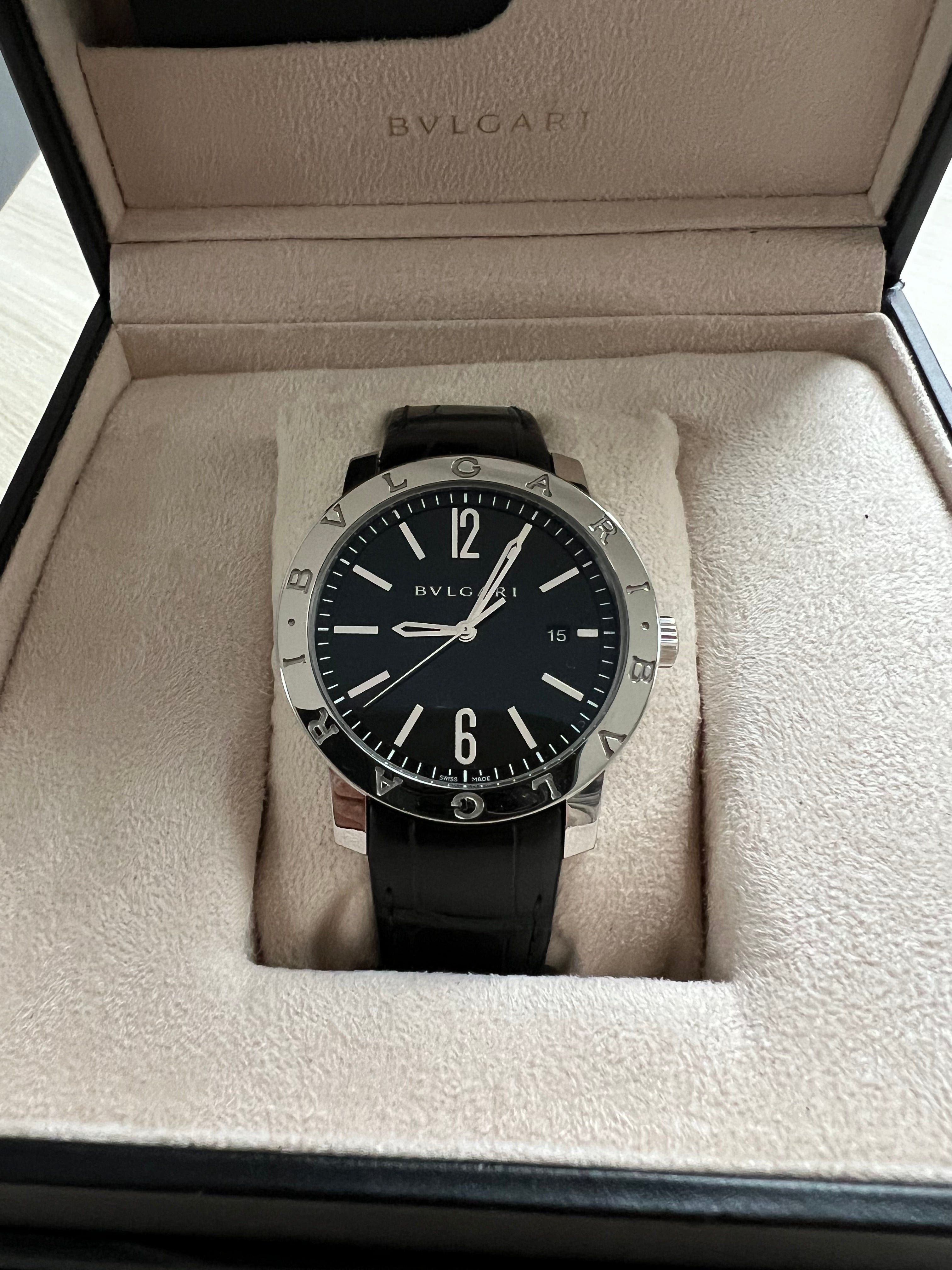 Bulgari Uhr neu mit Mehrwertsteuer