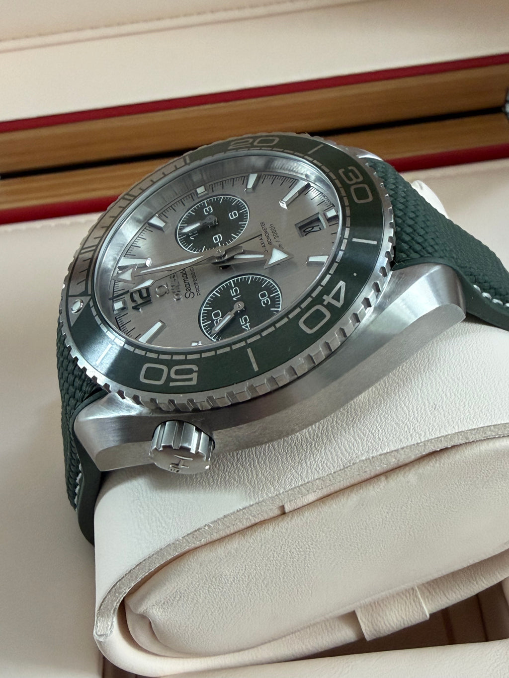 Omega Seamaster Planet Ocean Chronograph ungetragen