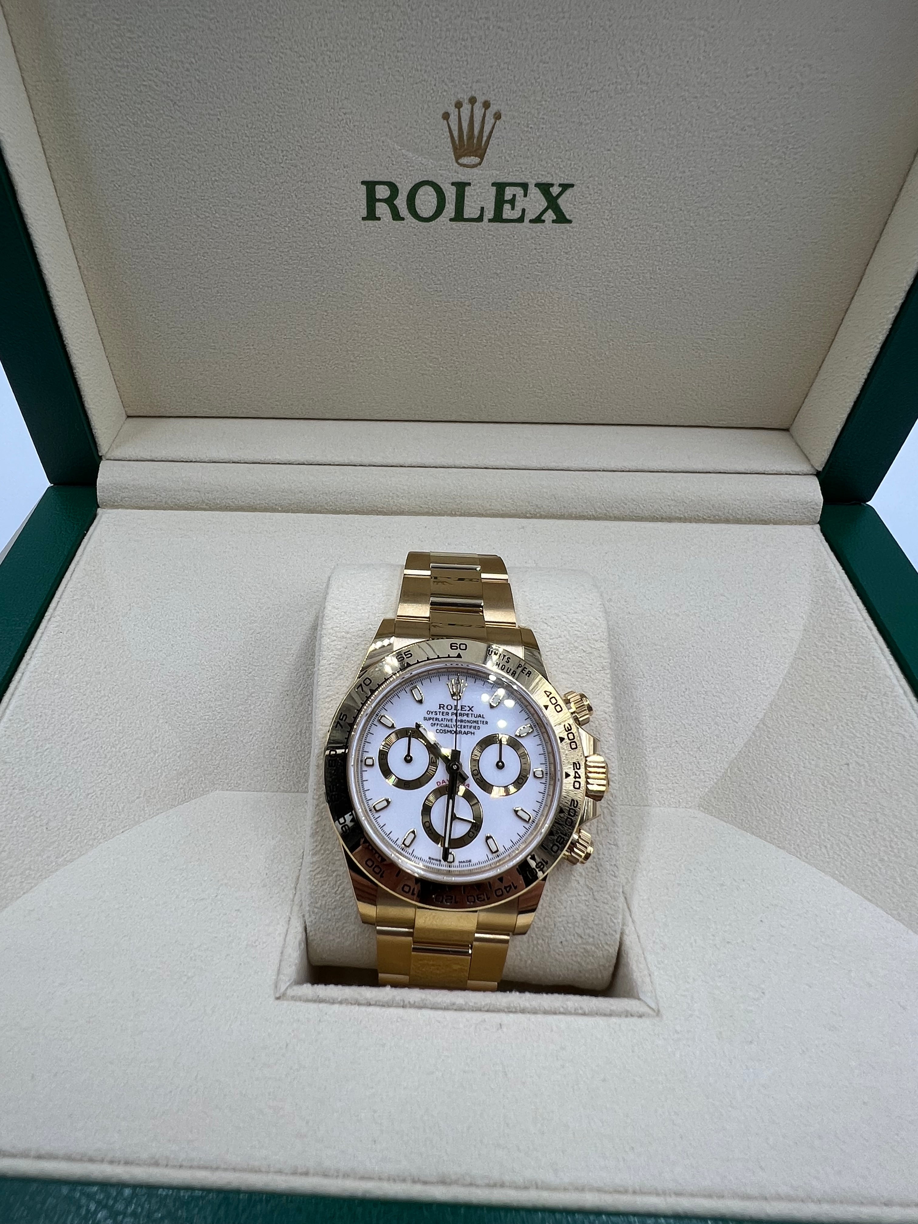 Rolex Daytona Gelbgold
