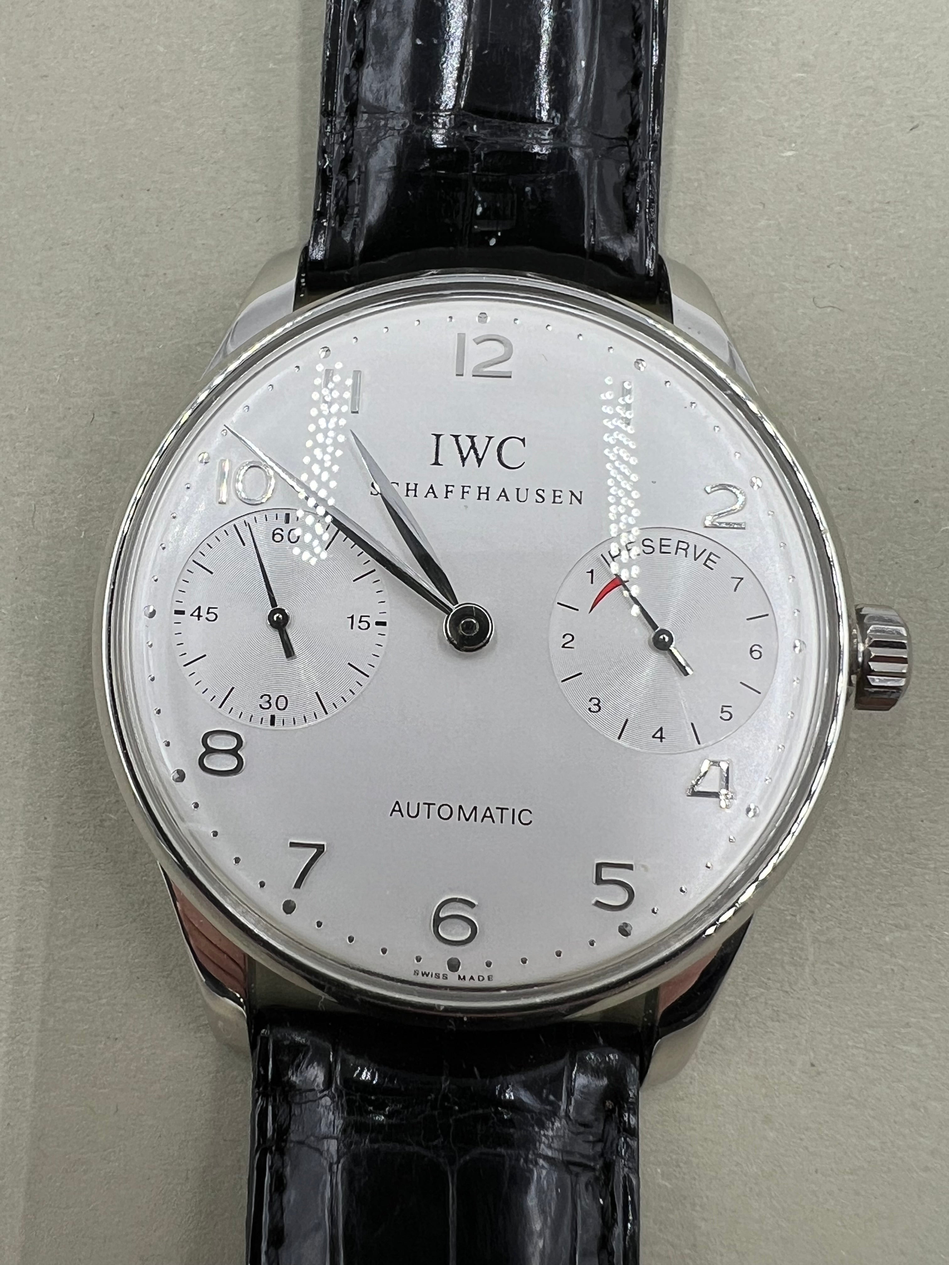 IWC Portugieser Platin 7 Days