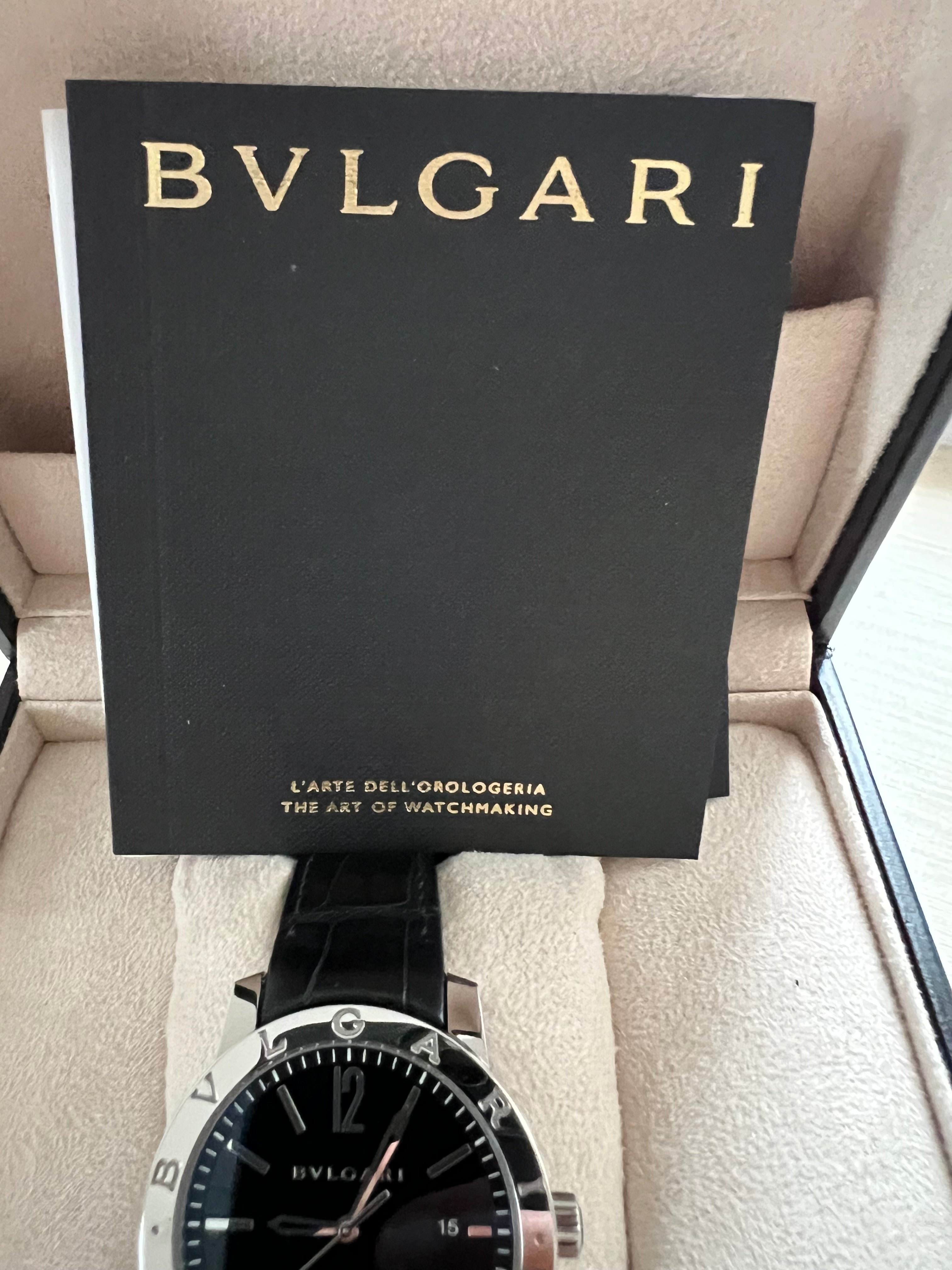 Bulgari Uhr neu mit Mehrwertsteuer