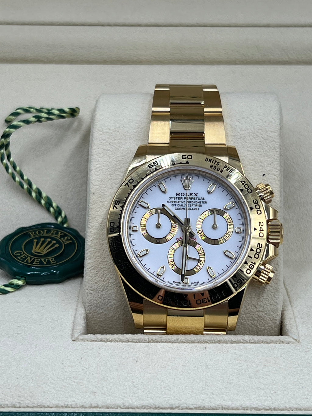 Rolex Daytona Gelbgold
