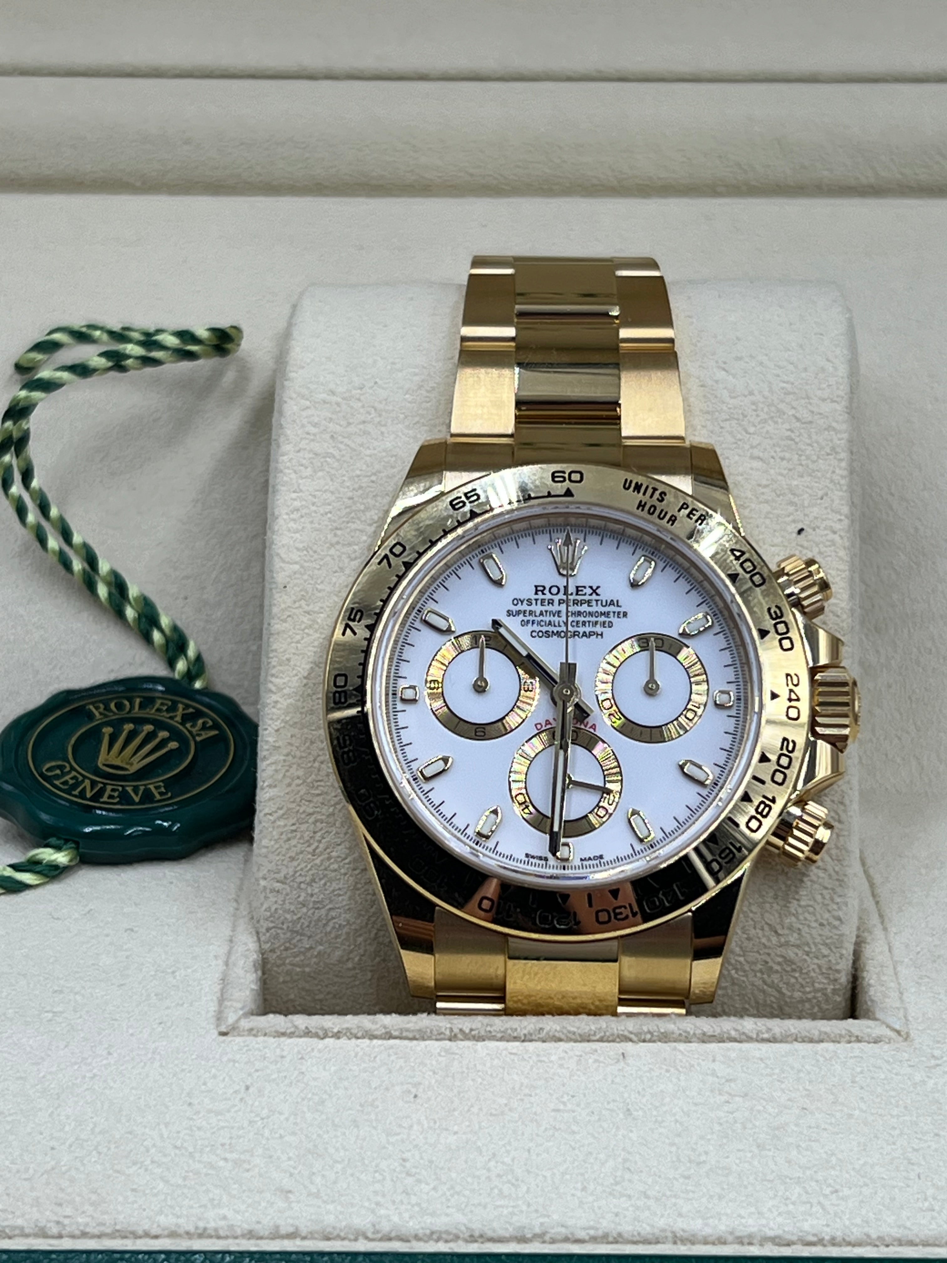 Rolex Daytona Gelbgold