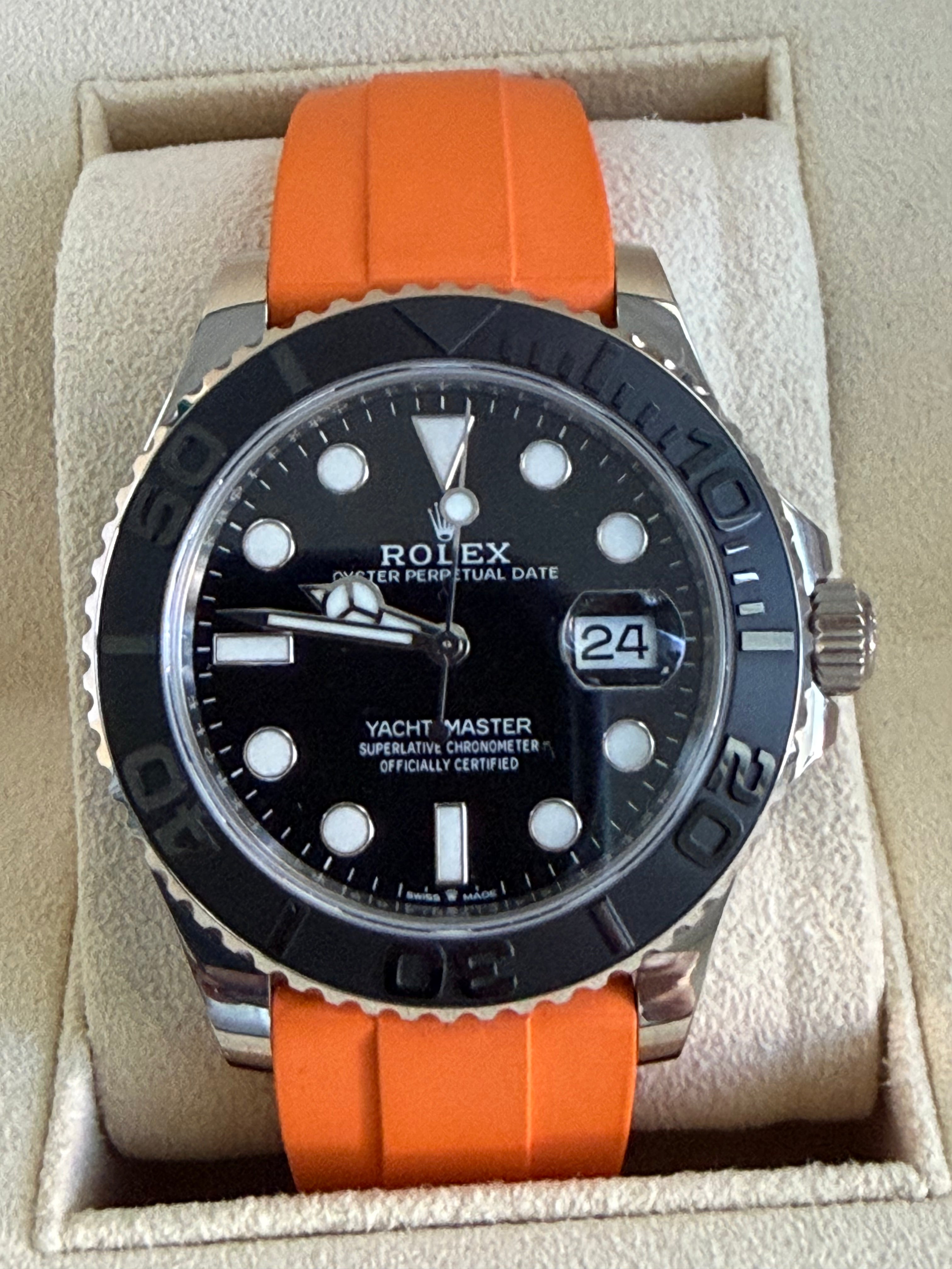 Rolex Yachtmaster Weißgold 42mm