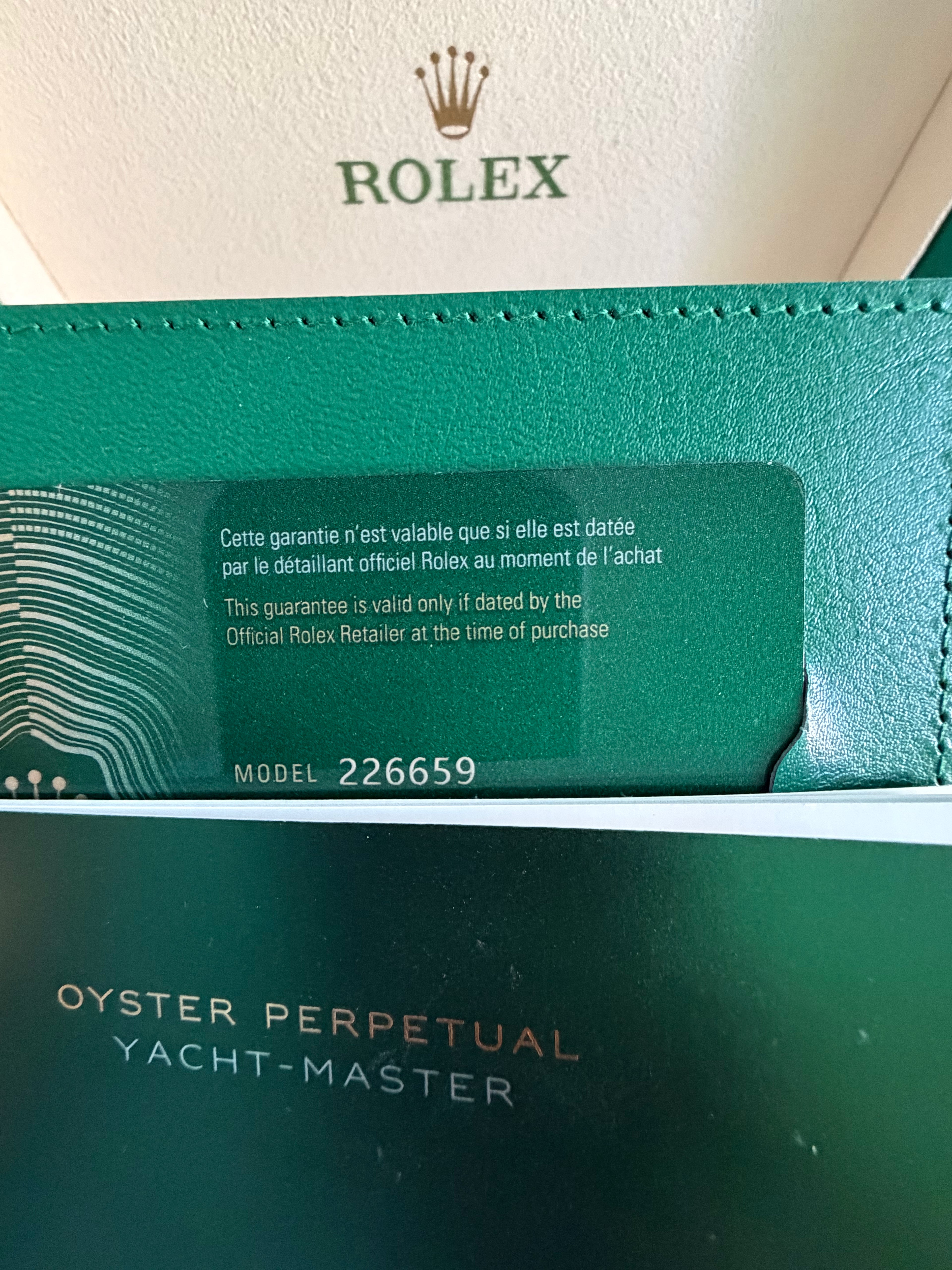 Rolex Yachtmaster Weißgold 42mm