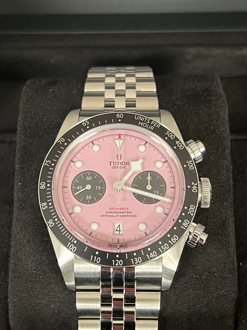 Tudor Pink Chrono neu mit Mehrwertsteuer